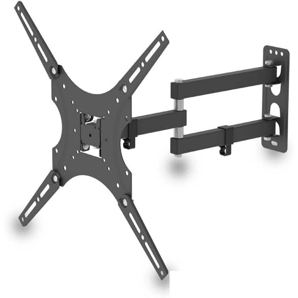 Image of Bonllo Wall-mounted Tv Stand, Tv Wall Bracket With Articulated For Swiveling, Tilt, Extension And Rotation For Most 26-55 Inch Led Lcd Flat Screen Monitors & Tvs, Max Vesa 400x400mm Up To 30kg