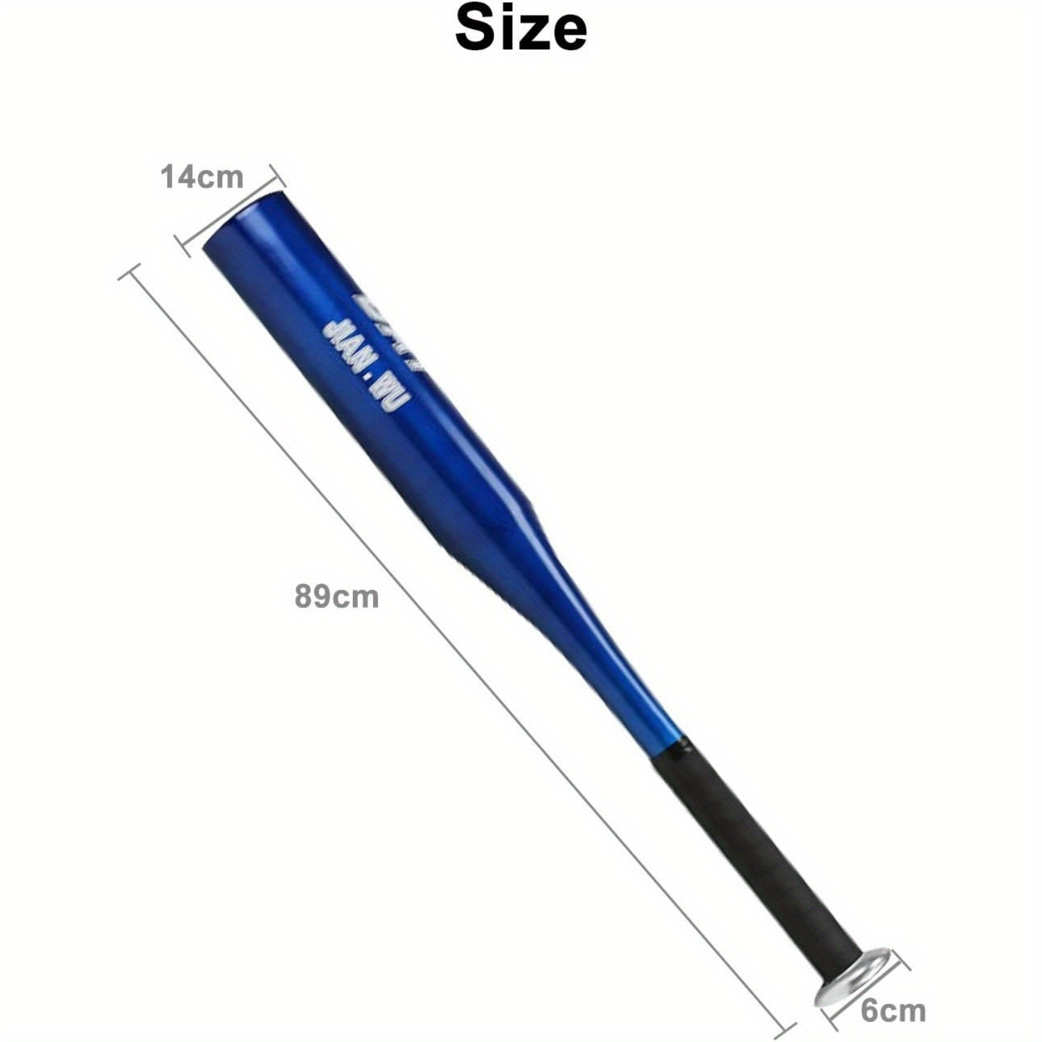 34 inch Baseball Bat Aluminum Alloy Baseball Stick Bar Lightweight for Outdoor Practice Training