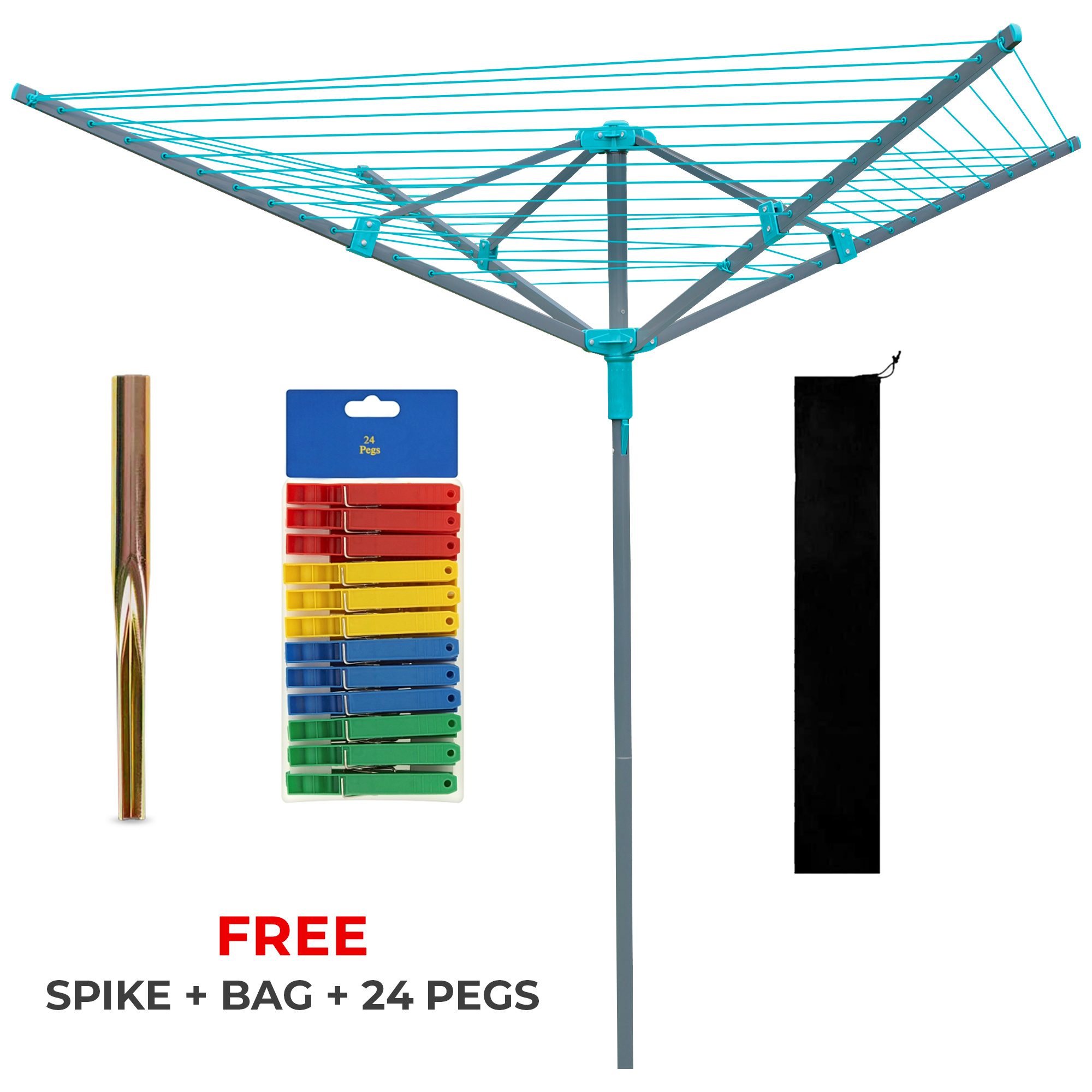rotary arm heavy duty clothes airer dryer Temu United Kingdom