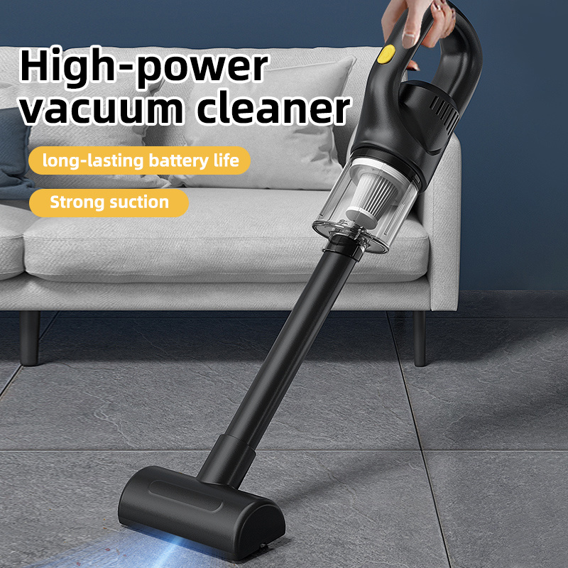 TEMU Rechargeable Ultra Powerful Cordless Handheld Vacuum Cleaner - Lightweight, Portable Design With Strong Suction & High For Home And Car Use