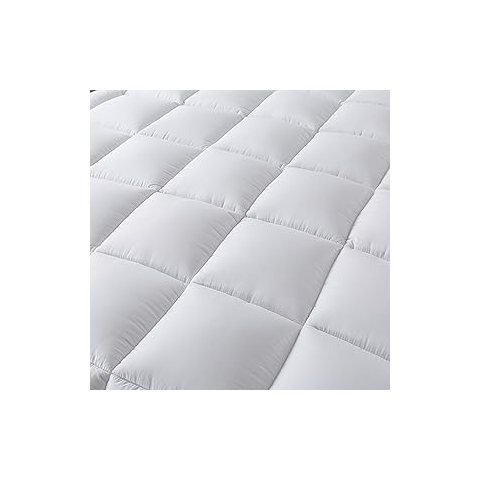 4As Microfibre Mattress Topper 4 Inch/10cm 1100 GSM Heavy Fill Super Soft and Fluffy Hand Filled Single Double King Super King Box Stitched