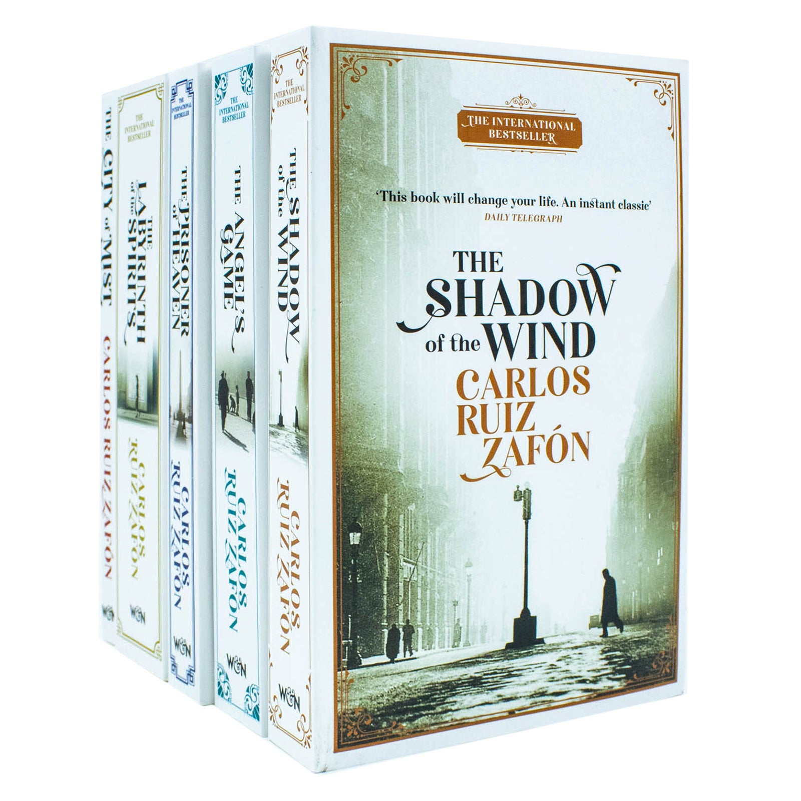 TEMU Cemetery Of Forgotten Series 5 Books Collection Set By Carlos Ruiz Zafon (the Shadow Of The Wind, The 's Game, The Prisoner Of Heaven, The