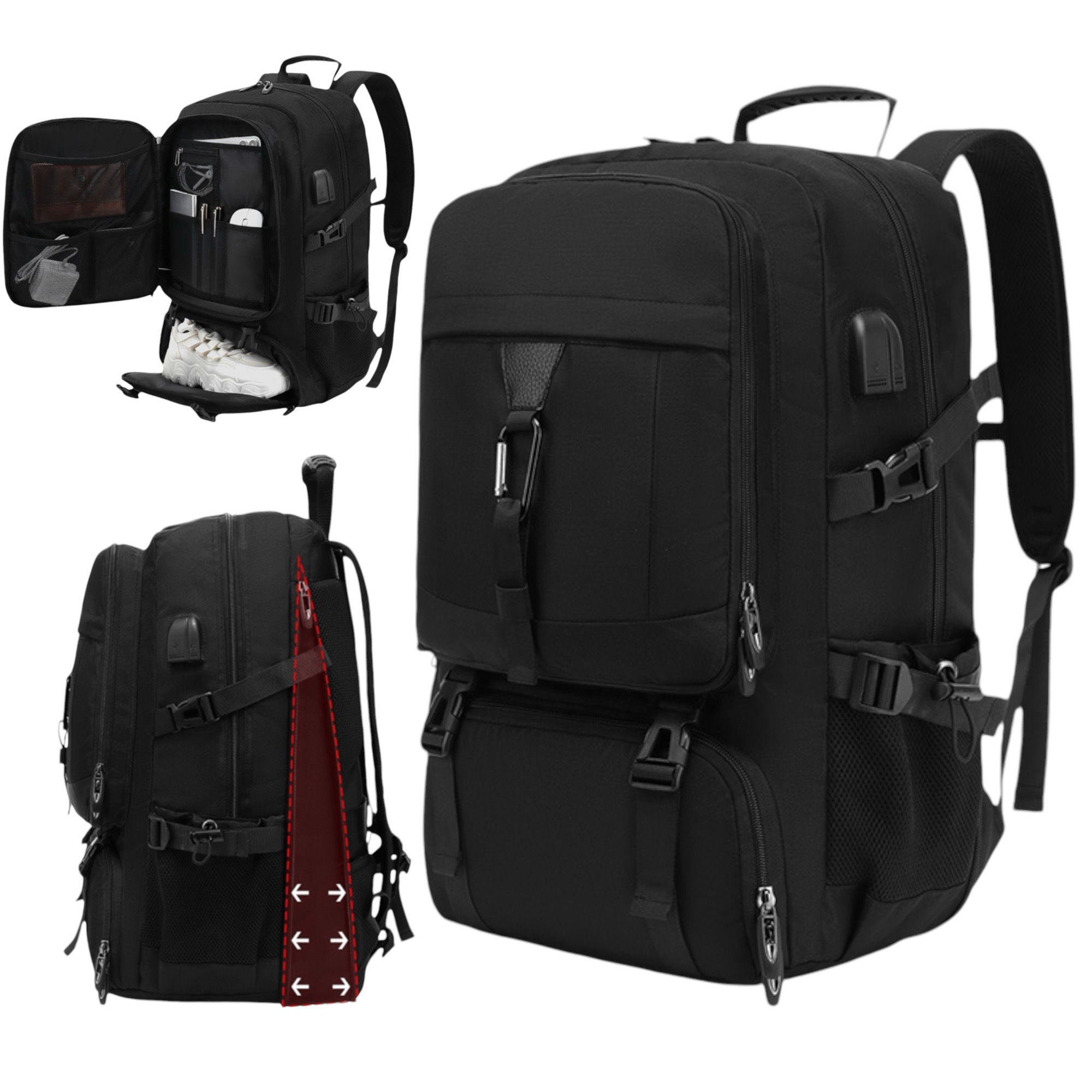 travel backpack airplane cabin 45x30x20 cheap flight hand - Temu Spain
