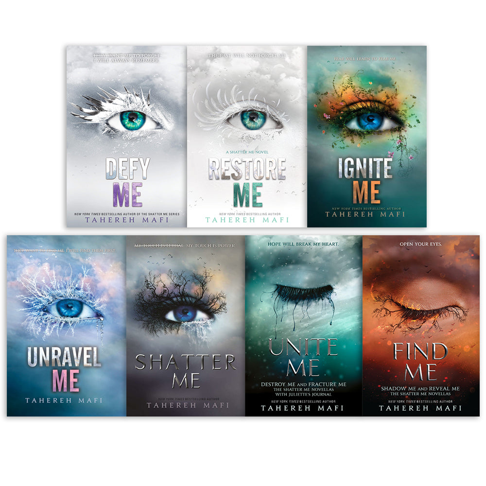 TEMU Shatter Me Series 7 Books Collection Set By Tahereh Mafi Shatter Me, Ignite Me