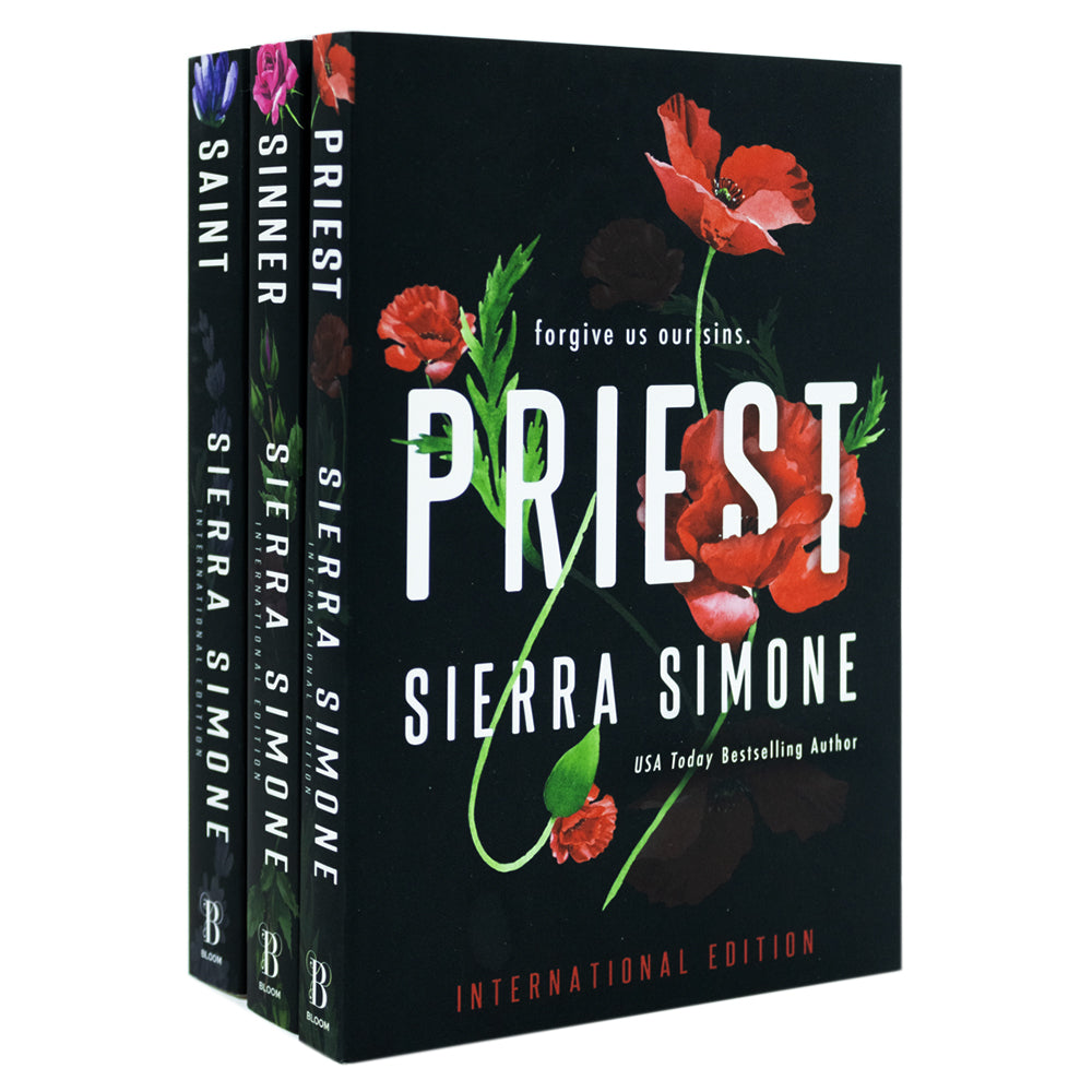 Priest Trilogy Series by Sierra Simone 3 Books Collection Set - Fiction - Paperback