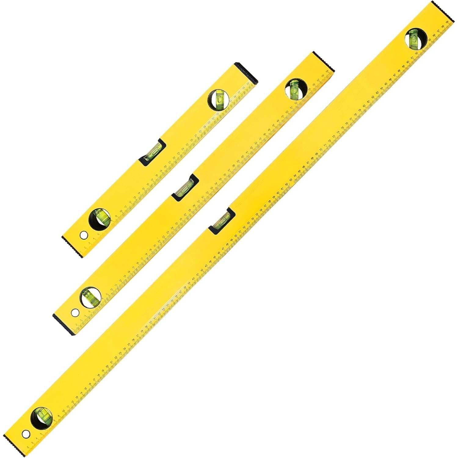 TEMU 3pcs Line Level Tools Level 400 600 1000mm Level Tool Line Boat Level Small Long Level Tressels Level
