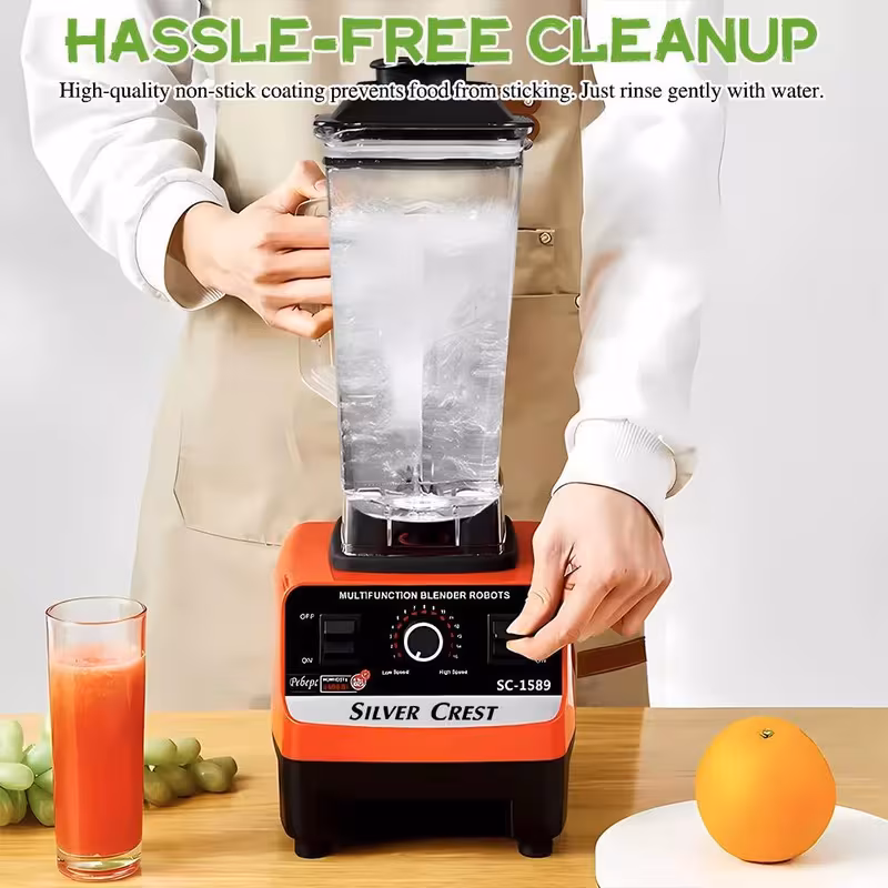 multifunctional blender set 2l 600ml large capacity wall breaker high power 15 adjustable 4500w automatic juicer blenders for kitchen blender for shakes and smoothies slushy machine food processor blenders for kitchen heavy duty christmas gifts details 7