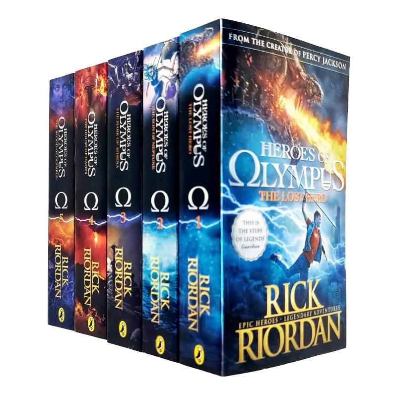 TEMU The Heroes Of Olympus The Complete 5 Books Collection Set By Rick Riordan