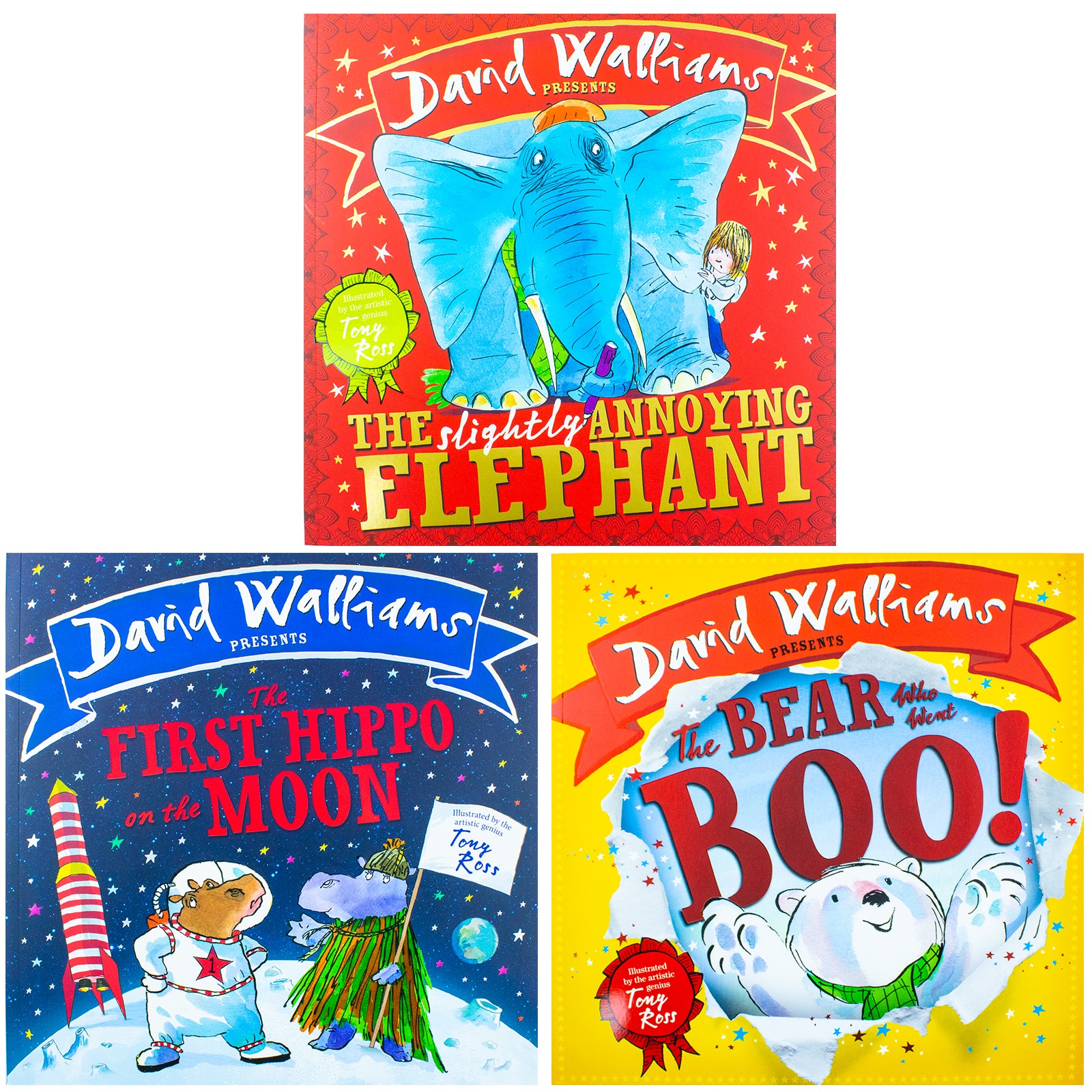 TEMU Fabulous Stories For The Very Young: David Walliams 3 Books Collection Box Set. Funny Children's Picture Illustrated Books For Young Readers Age
