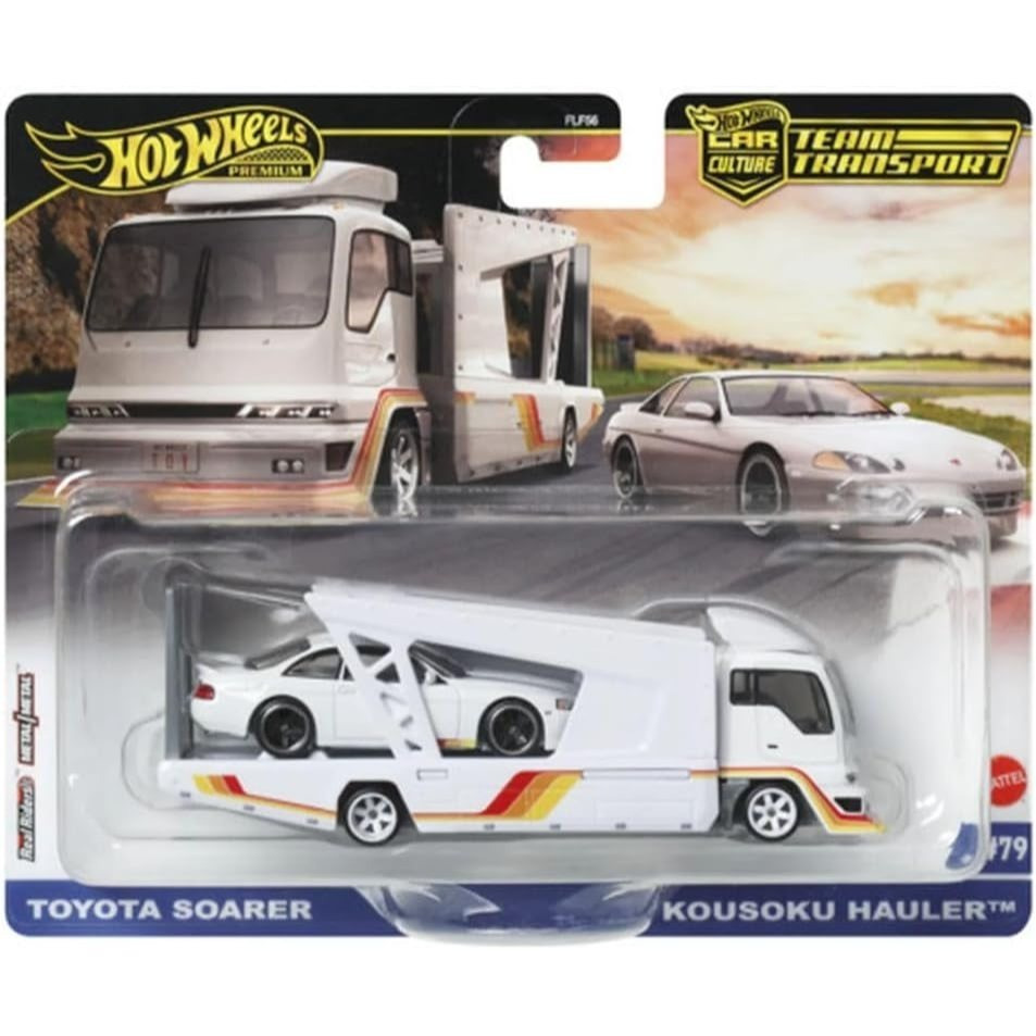 Hot Wheels Premium Team Transport Mix 2 Japan Double Decker Hauler