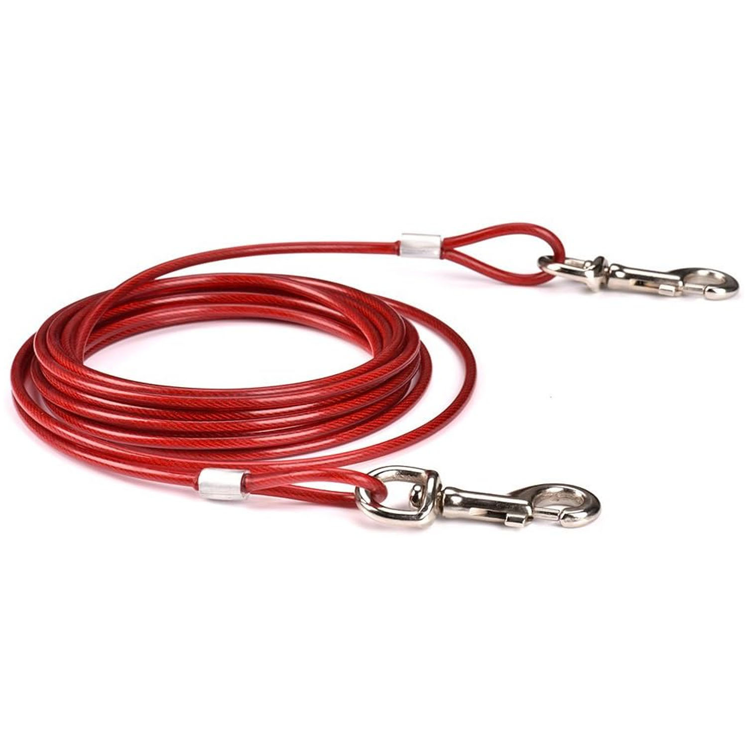 Dog Tie Out Cable, 10ft Chew Proof Runner Cable