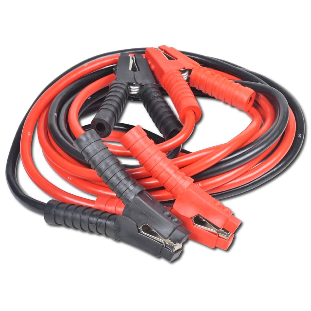 Vidaxl 1500a 2x 6m Cables Set, Battery Booster Cables, Starter Cables