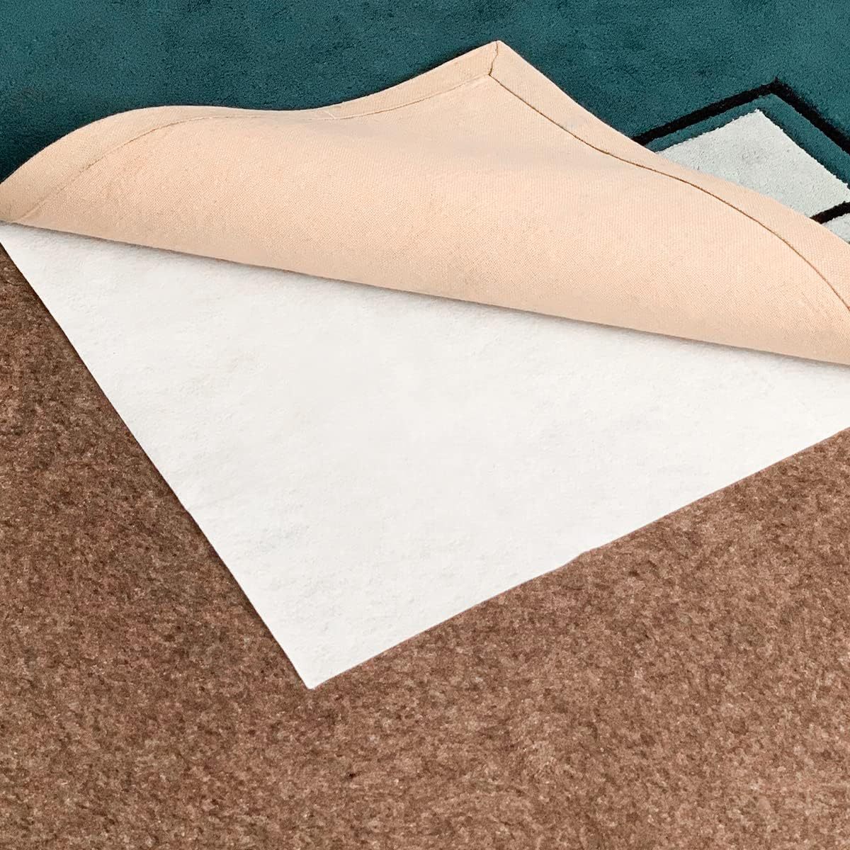 TEMU Winsome Non Slip Rug Gripper For Carpet With Adhesive Film For - Anti Slip Rug To Carpet Gripper To Avoid Trip Hazard (120 X 180 Cm)