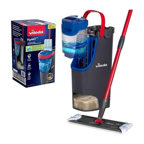 trapeador – de limpieza de pisos con | 100% separación de /sucia | microfibra lavable | potentes chorros de agua | diseño compacto