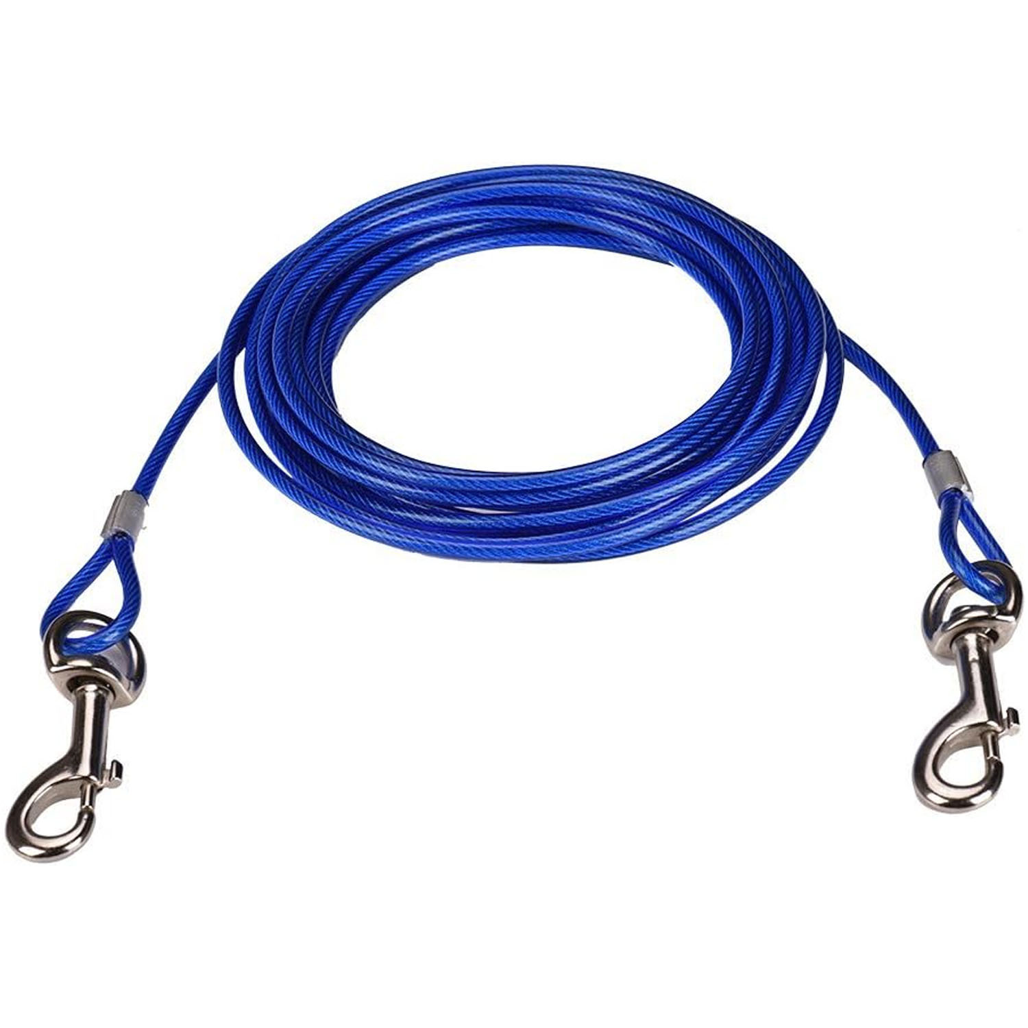 Dog Tie Out Cable, 10ft Chew Proof Runner Cable