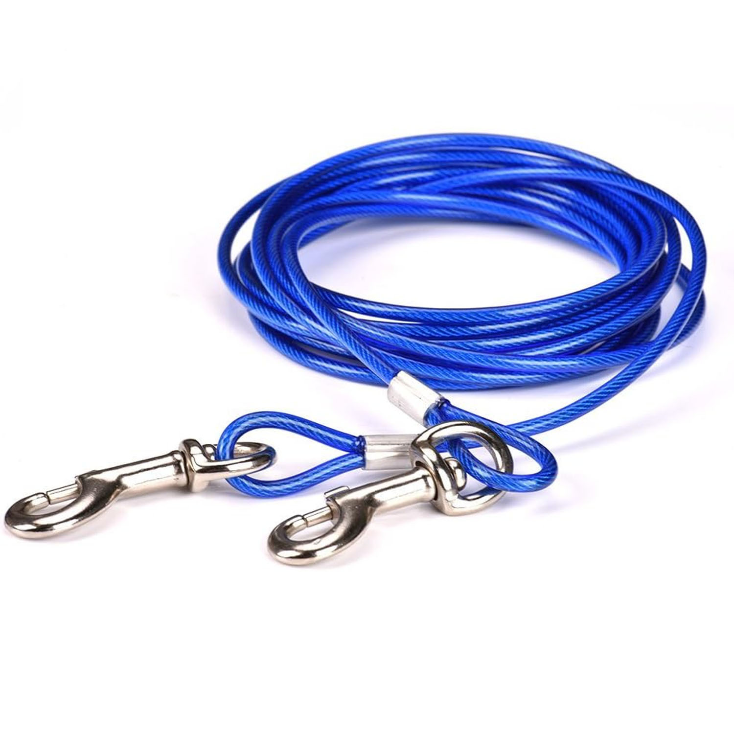 Dog Tie Out Cable, 10ft Chew Proof Runner Cable
