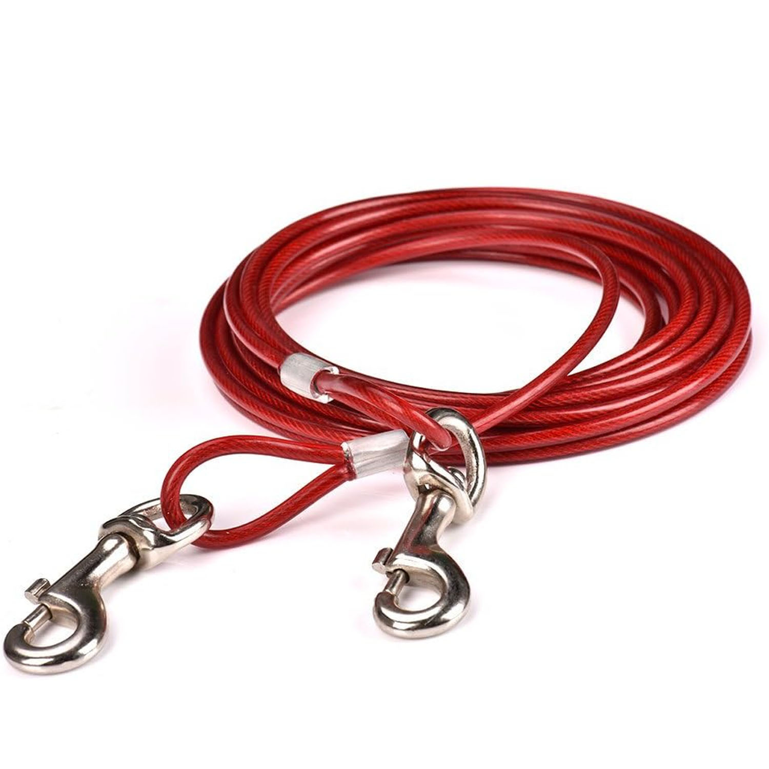 Dog Tie Out Cable, 10ft Chew Proof Runner Cable