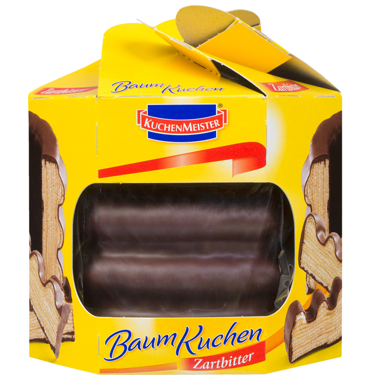 Image of Master Cake Tree Cake With Dark Bitter Chocolate And Marzipan 300g