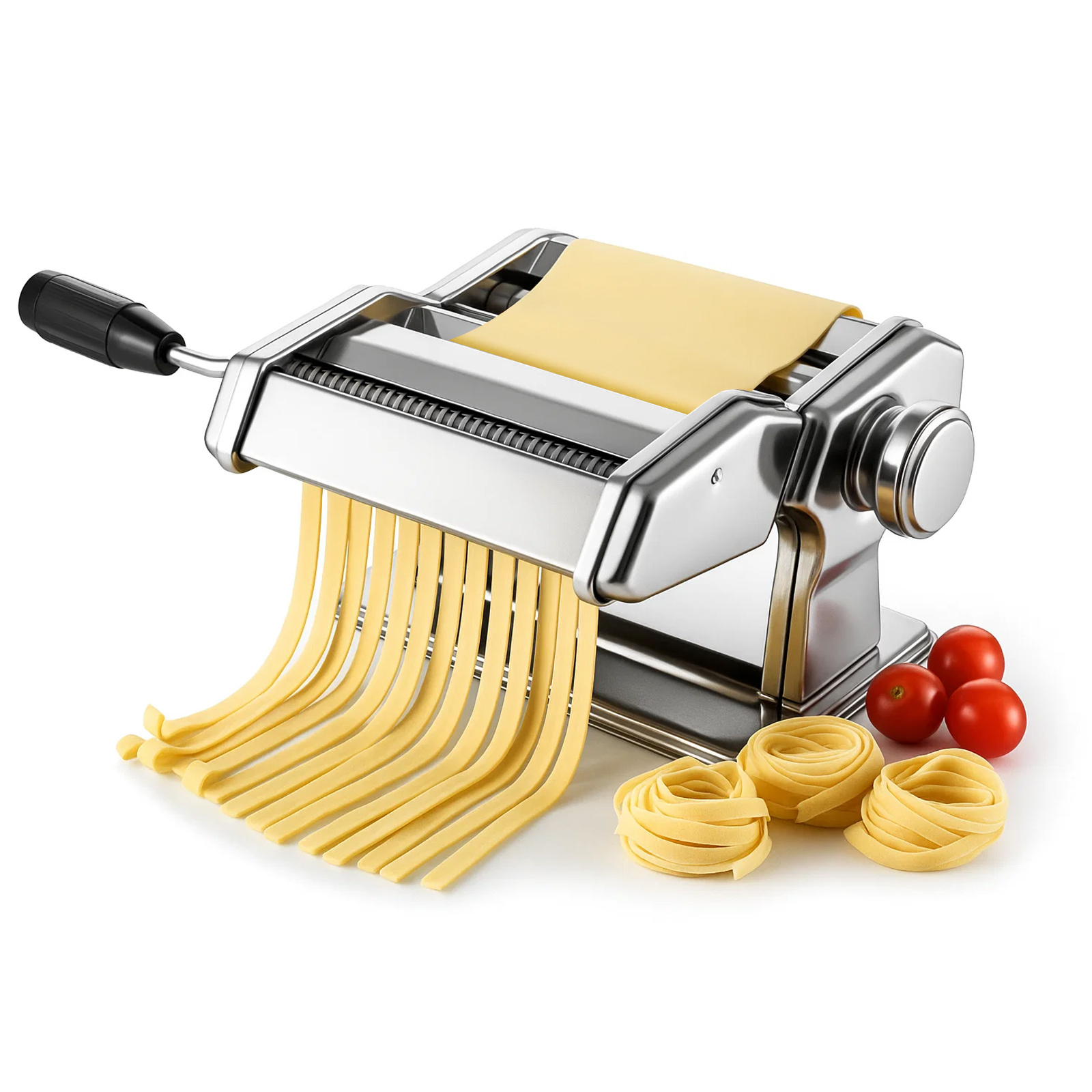 Pasta Roller Machine Dual Width Noodle Maker for Pasta & Spaghetti