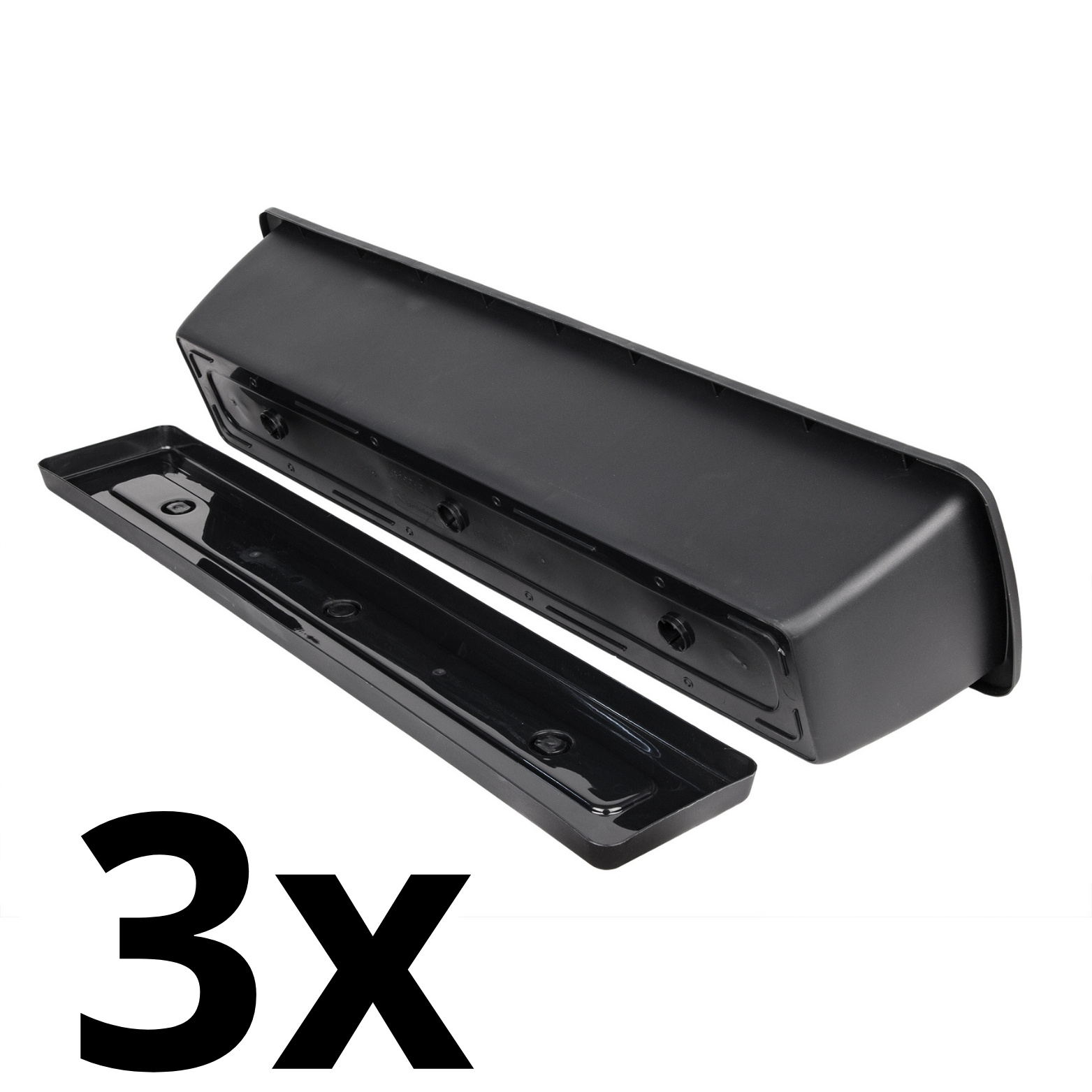 E-shop Blumenkasten mit Untersetzer 80 cm Balkon Pflanzkasten Balkonkasten