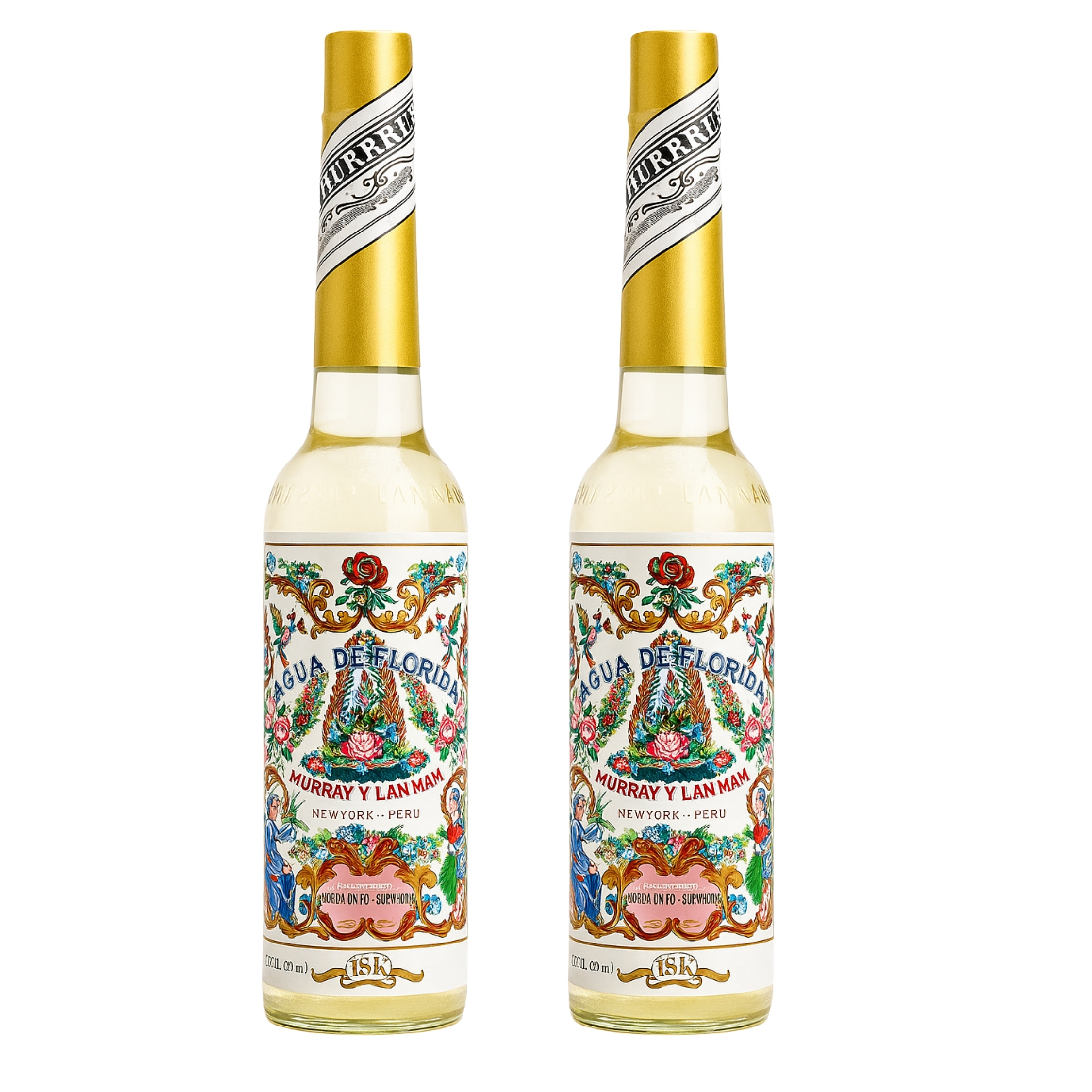 TEMU & Lanman Eau de Pack 2 Bouteilles (2×270 ml) – Original du Pérou – Esotérique et pour Nettoyage Énergétique, et -