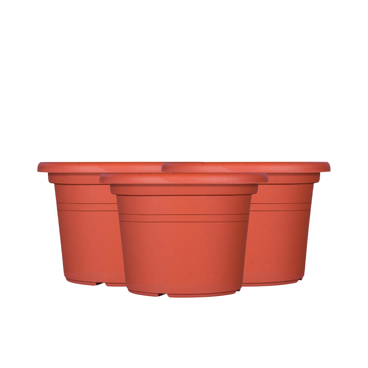 3x Flower Pot Ø 20 Cm Plant Pot