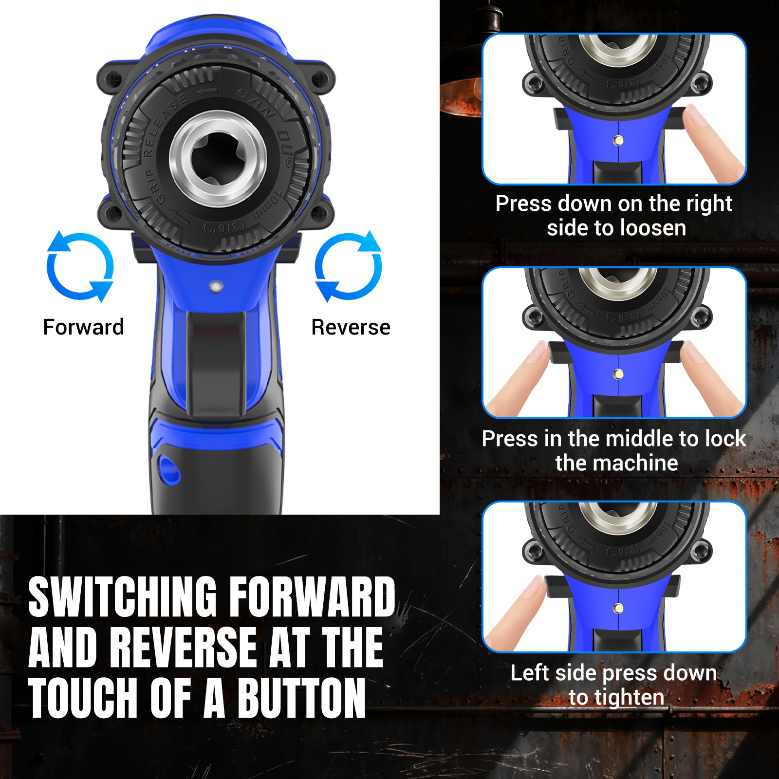 Accu Combi Boormachine, 21V Boormachine Set, Elektrische Schroevendraaier Boormachine met 25+1 Koppelinstelling, 60Nm Elektrisch Gereedschap Boormachine, 2 Snelheden, LED Licht, 31-delige Accessoires Accu Boormachine Kit voor Doe-het-zelvers