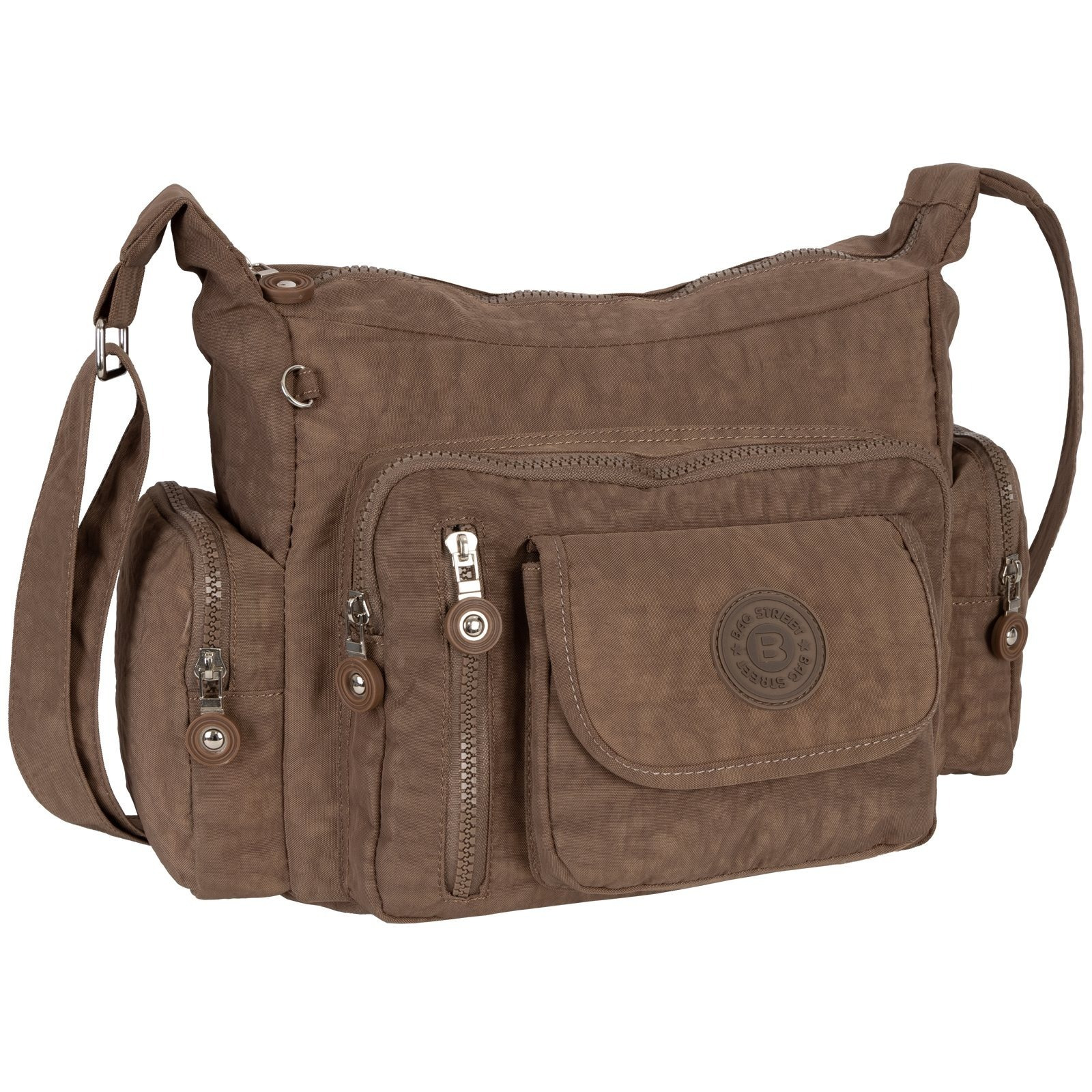 Image of Women' Crossbody Bag Handbag Shoulder Bag 9 Liter Brown (hxwxd): 23cm X 32cm X 13cm Nylon