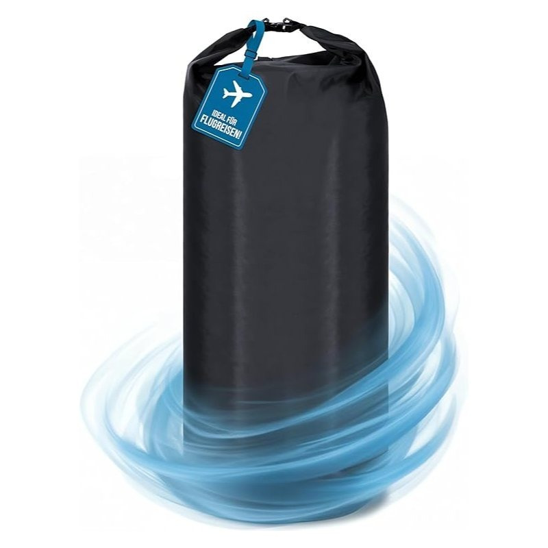 E-shop 2 in 1 Rucksack Schutzhülle und Regenschutz - Flight Cover für Backpack - Flugzeug - Überzug in Flexibler Größe - 60 bis 110 Liter Volumen