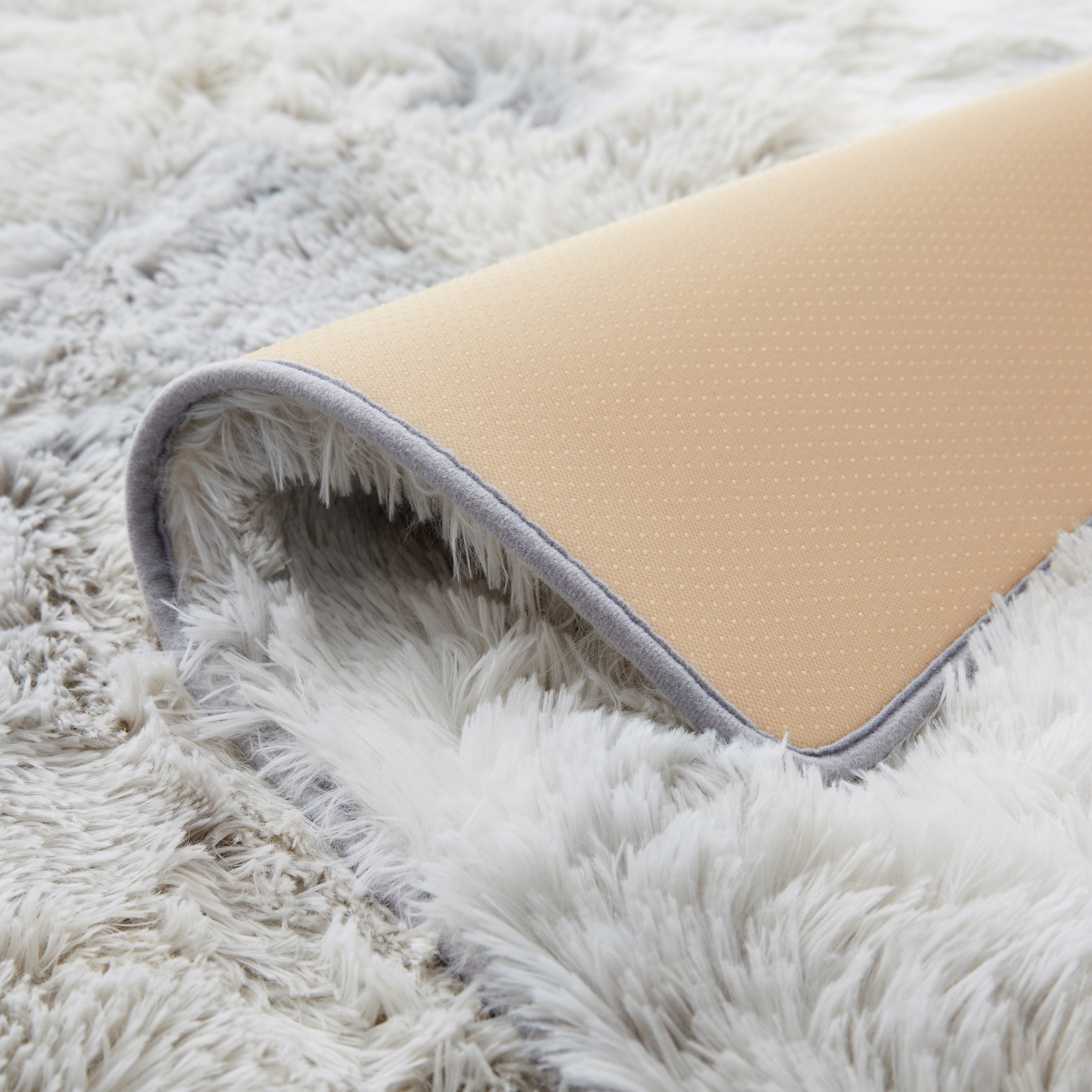 Tie-Dye Shaggy Rug, Ultra Soft & Non-Slip