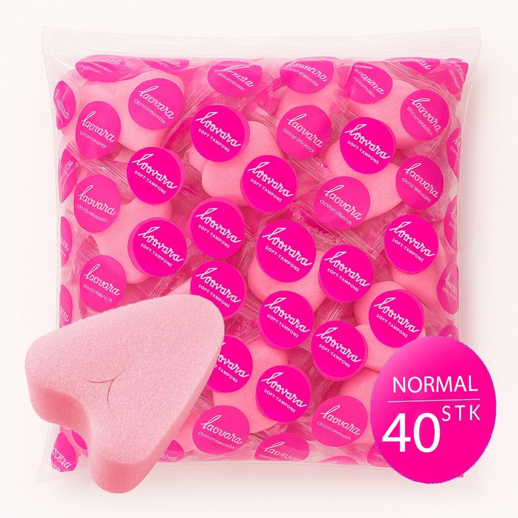 E-shop Soft Tampons NORMAL – 40 Stück – Sanfte, flexible Tampons ohne Rückholfaden – Für , Sport, Sauna, Reisen & Intimität – Weiches Material für