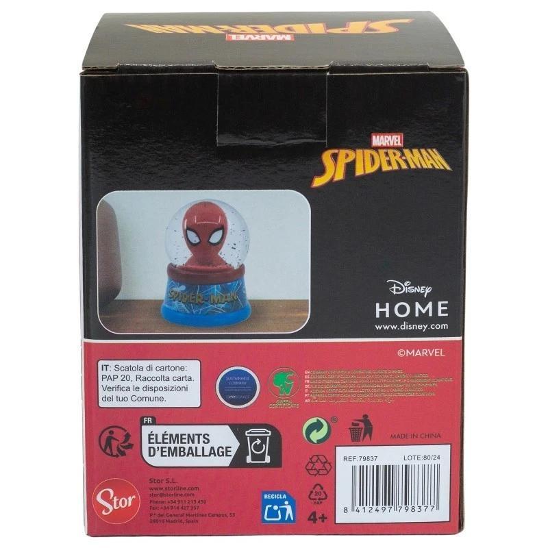 Colourful Flashy Glass Snow Globe in Gift Box