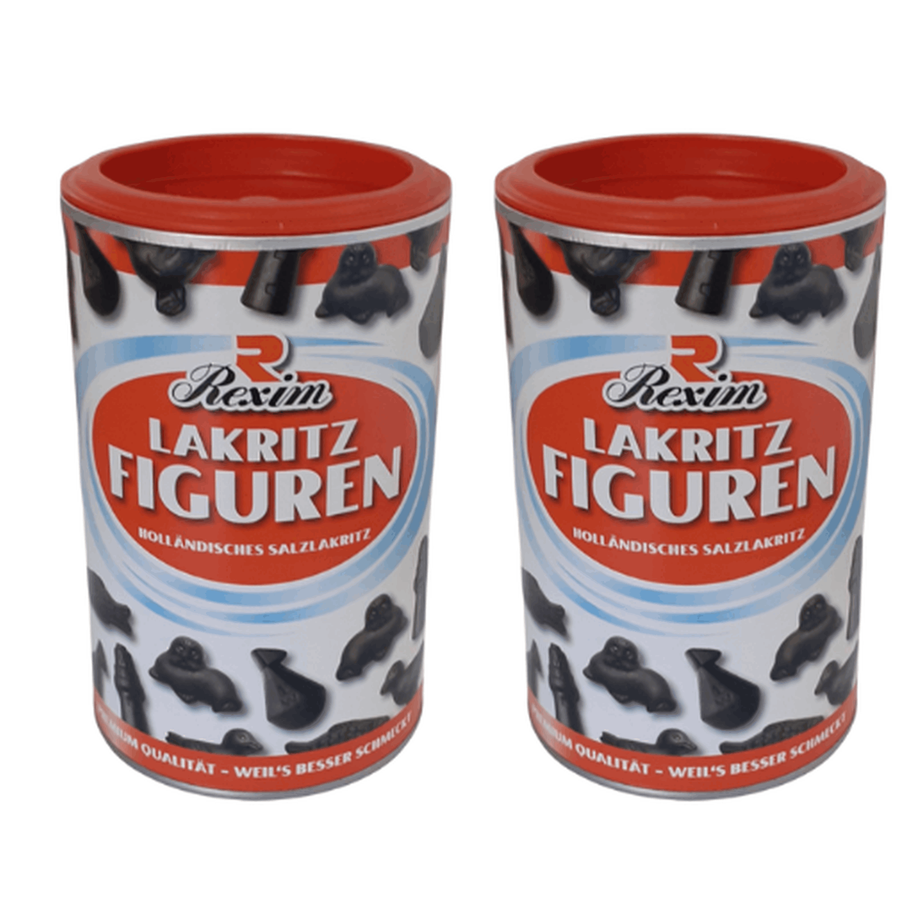Rexim Licorice Figures | Dutch Salt Licorice | 2 X 250g | 4 X 250g | Premium Licorice In Figure Shape