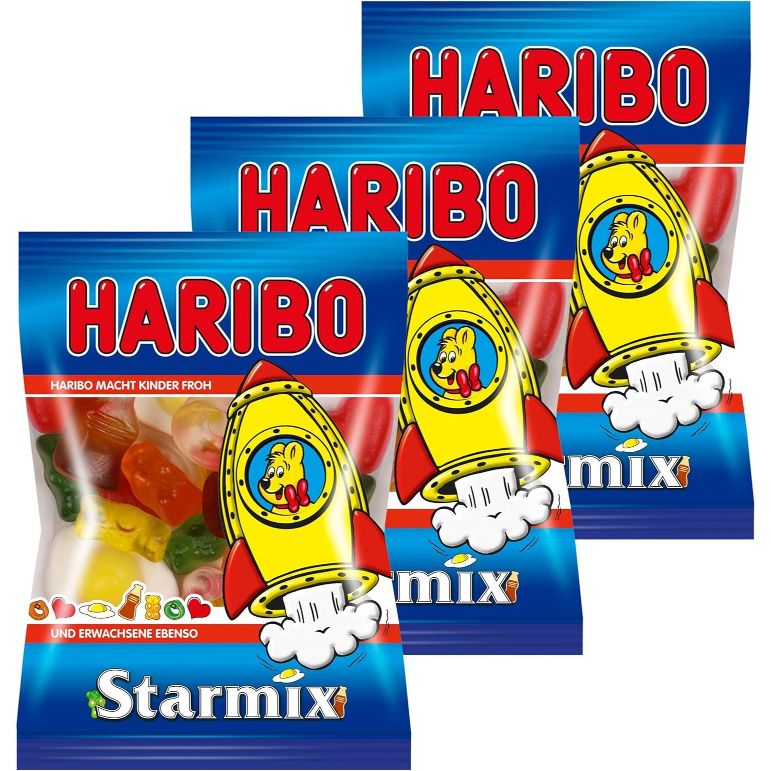 Haribo Starmix 3 X 175g