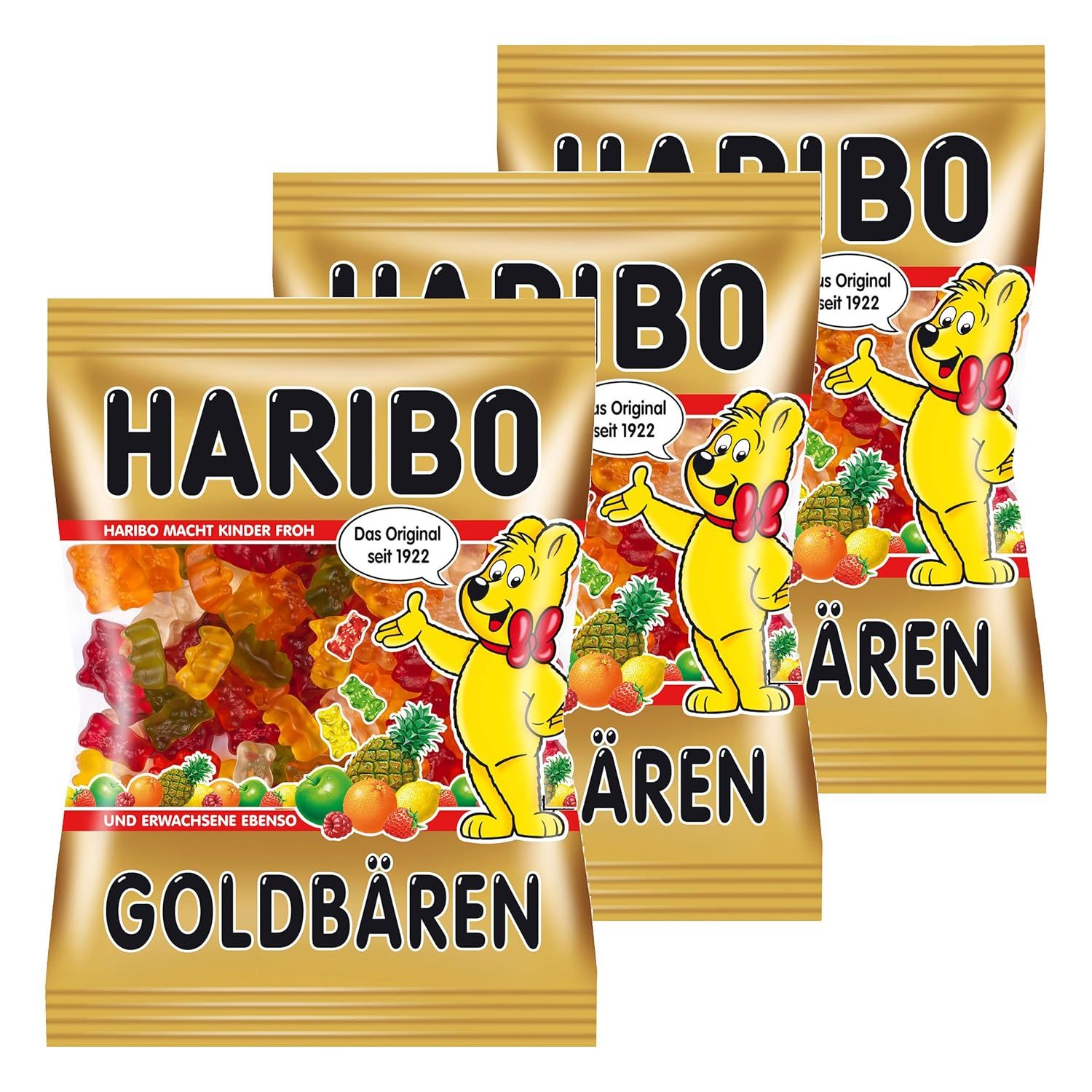 Haribo Gold Bears 3 X 175g