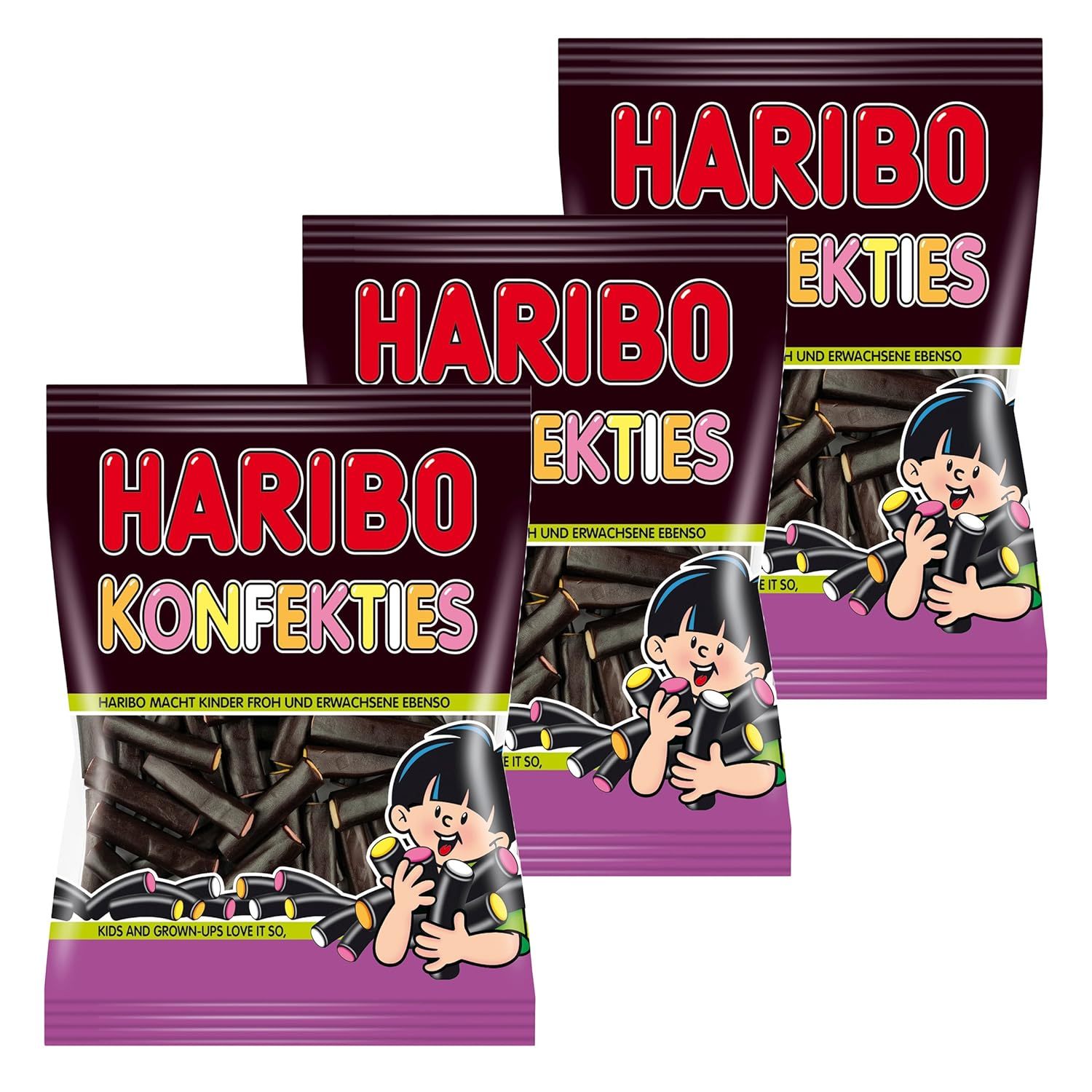 Haribo Confectionery 3 X 160g