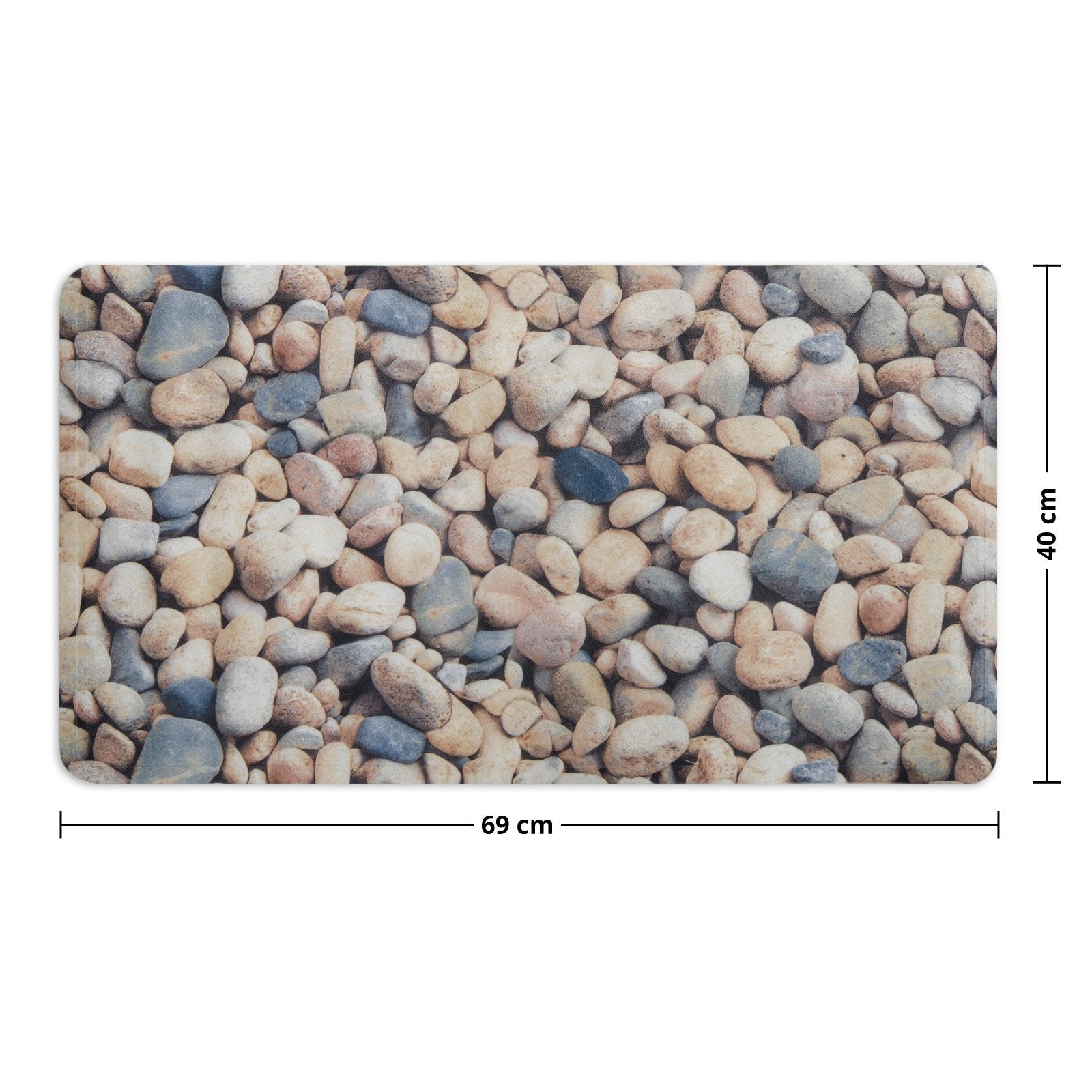 Floor Direct Stone - Slip-resistant Shower With Realistic Stone Texture – Long-lasting Pvc In 3 Sizes