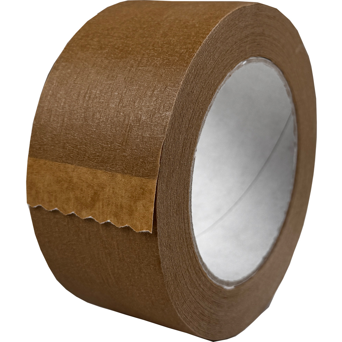 E-shop 1 Rolle - Selbstklebendes Kraftpapier-Klebeband, Kraftpapier-Verpackungsband, Kraftpapierband, biologisch abbaubares Selbstklebeband, braunes