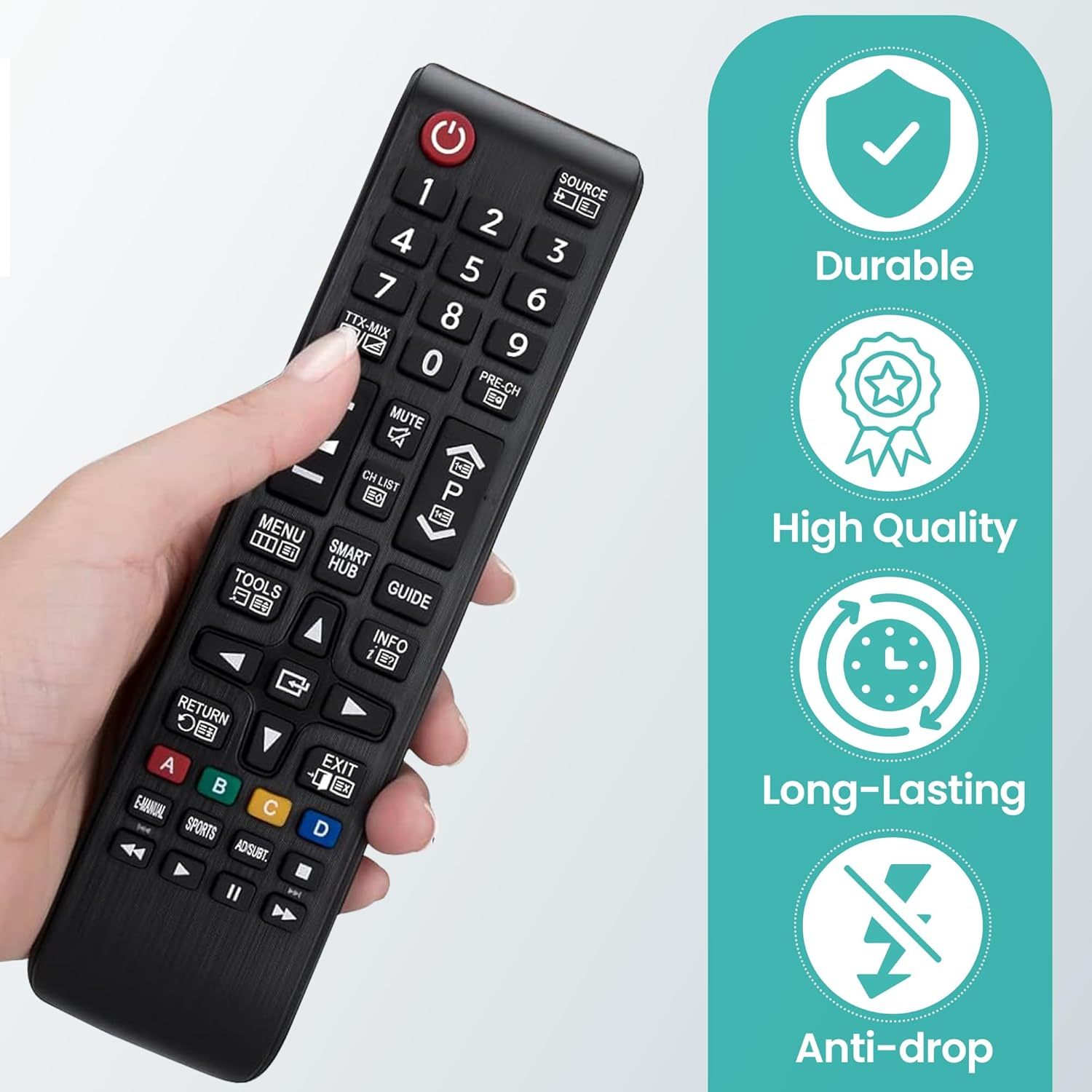 Universal Replacement Remote Control for Samsung TVs