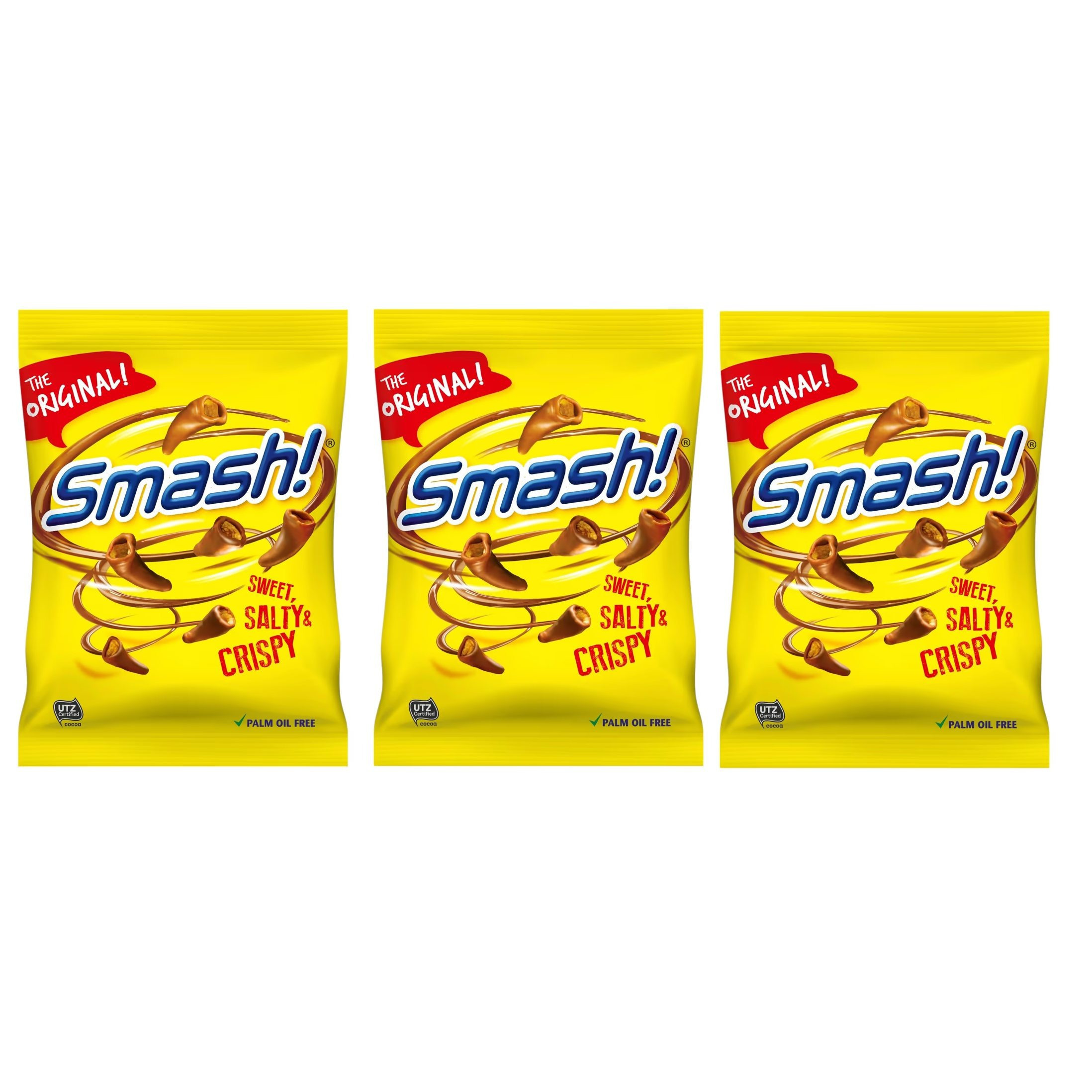 Smash! Sweet, Salty & Crispy 3 X 100g