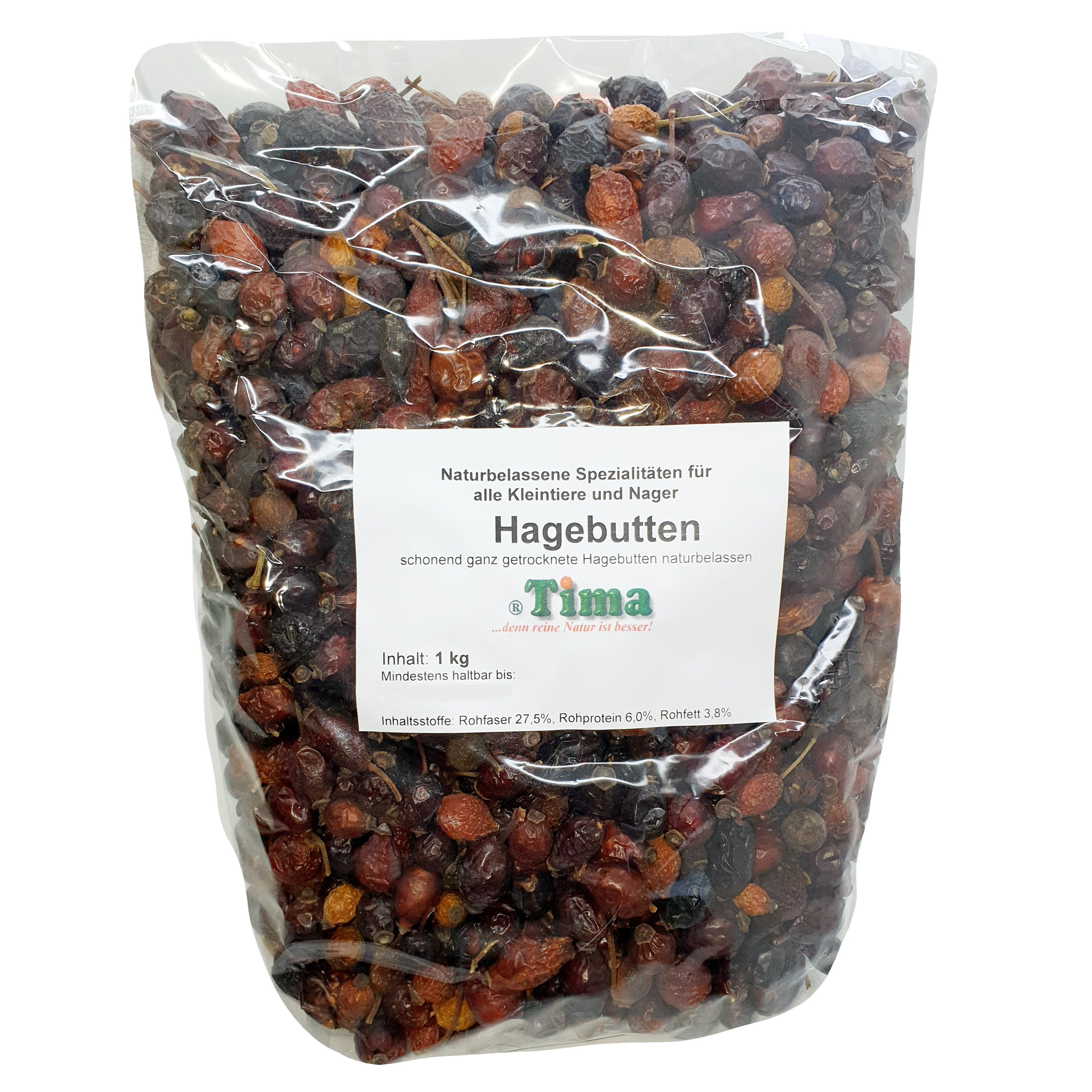 ® Whole Rose Hips (dried) 1 Kg For Rodents And Small Animals