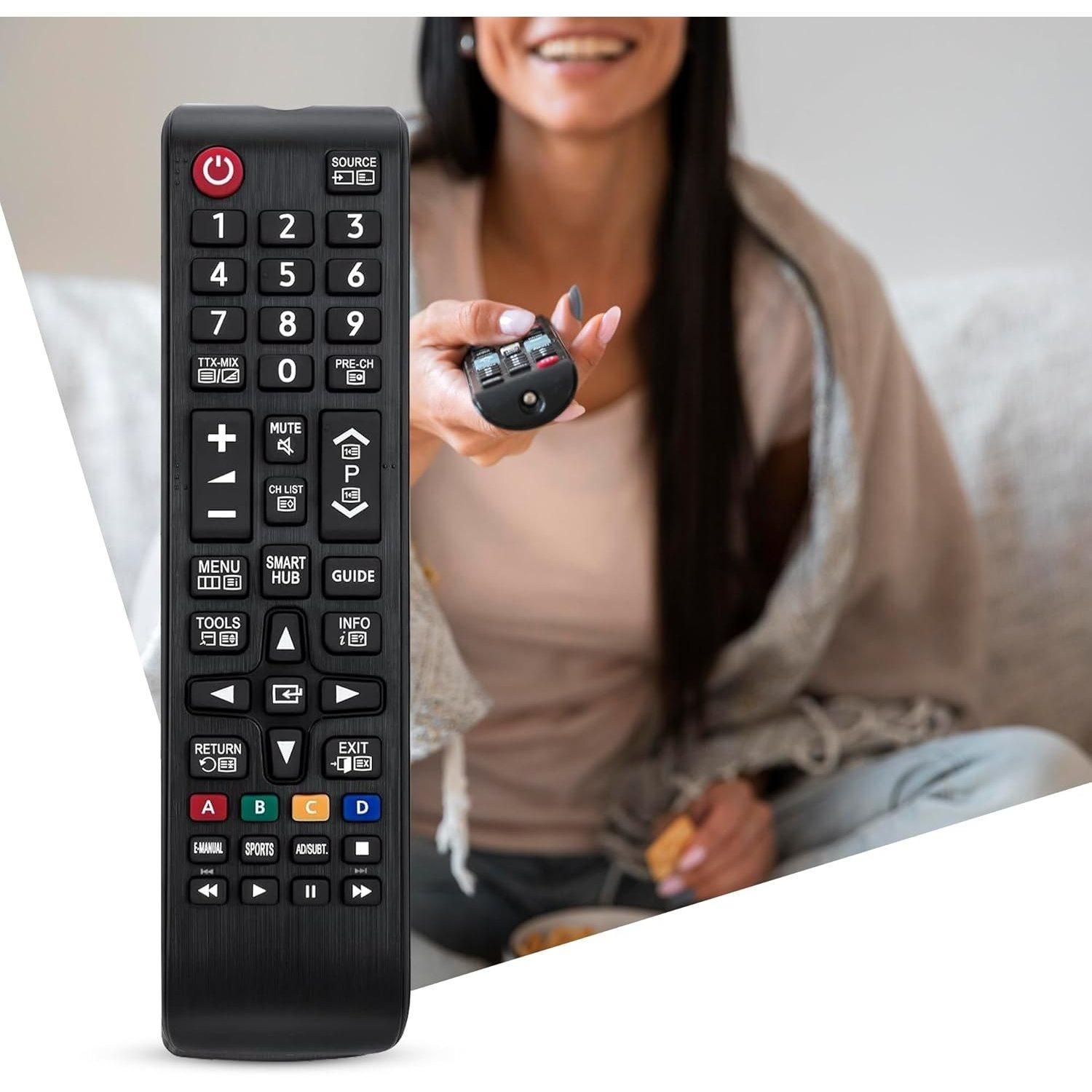 Universal Replacement Remote Control for Samsung TVs