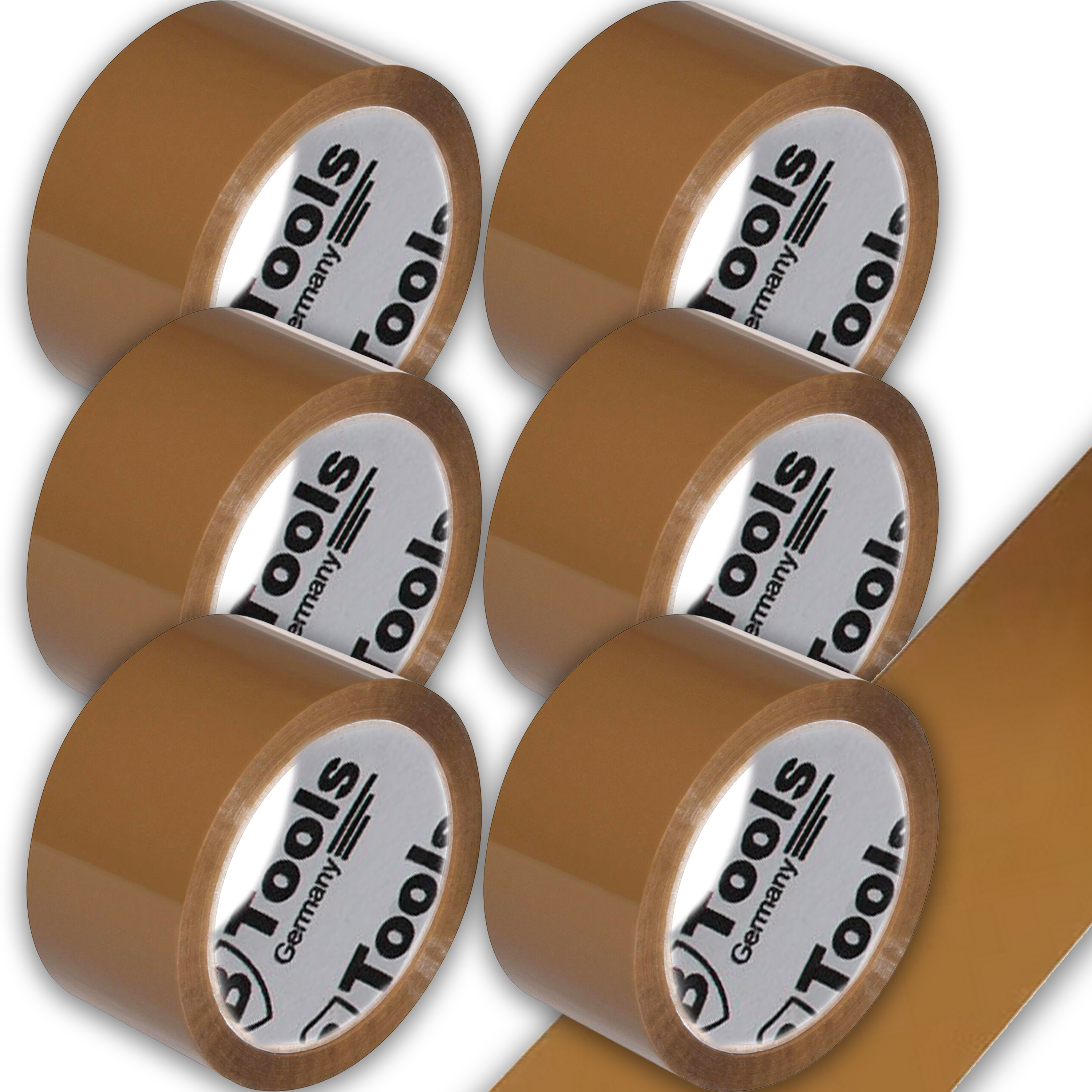 Brown Packaging Tape 48 Mm X 60 M – Strong Adhesive Packing Tape For Boxes & | Usable | Compatible With All Hand Rollers | Ideal For Shipping, Storage & Moving