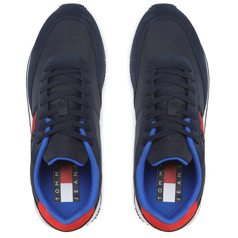 Tommy Jeans Heren Sportschoenen Sneakers Marineblauw EM0EM01136-C87