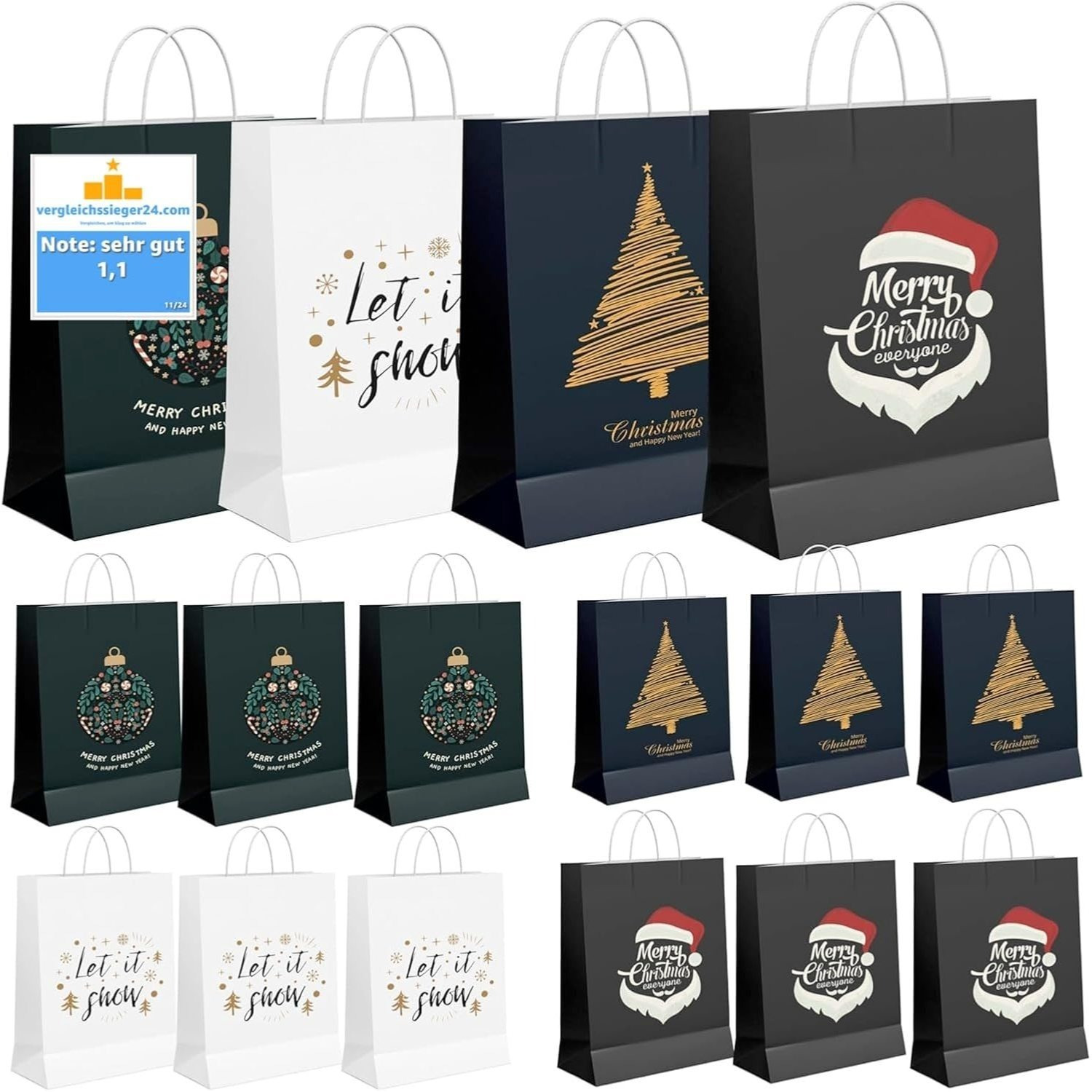 Tk Gift Bags – Gift Pouches & Present Bags – Universal Gift Bags For Christmas, Celebrations & Special Occasions
