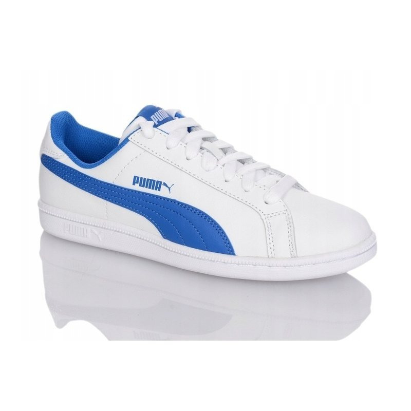 Zapatillas deportivas Puma Smash para mujer, blancas con cordones 630162 13