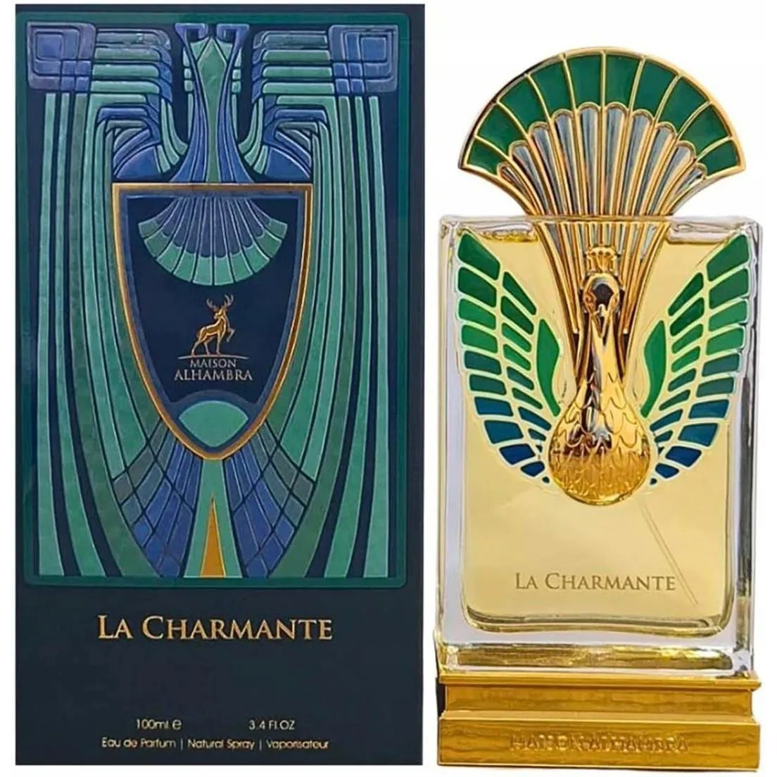 TEMU Maison Alhambra Perfume de Agua EDP 100ml para Mujer, Perfume Árabe Original, para Ella, Unisex Universal