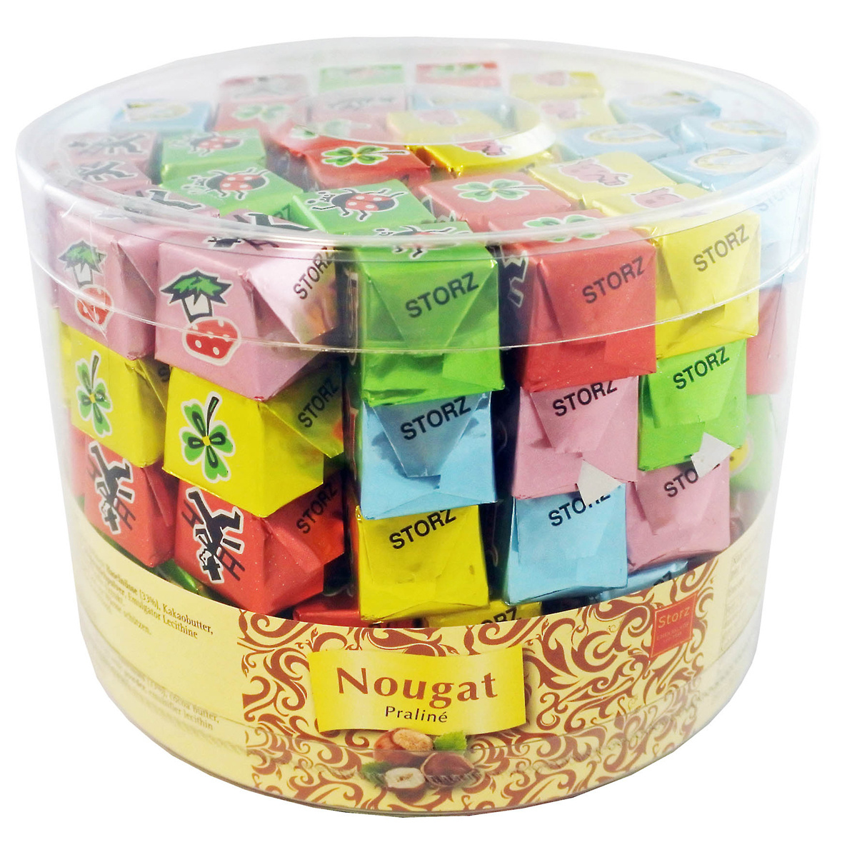 Image of Storz Lucky Dice Delicate Nougat Dice 5-fold Sorted 75pcs 750g