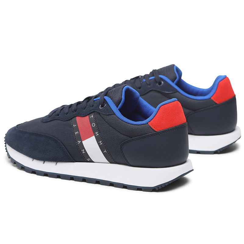 Tommy Jeans Heren Sportschoenen Sneakers Marineblauw EM0EM01136-C87