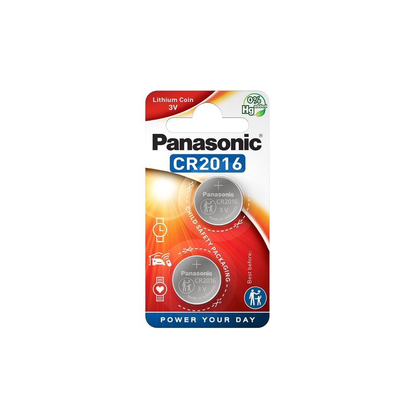 Temu As The Picture Panasonic Cr 2016 Pile Au Lithium 3V (2-Pack)